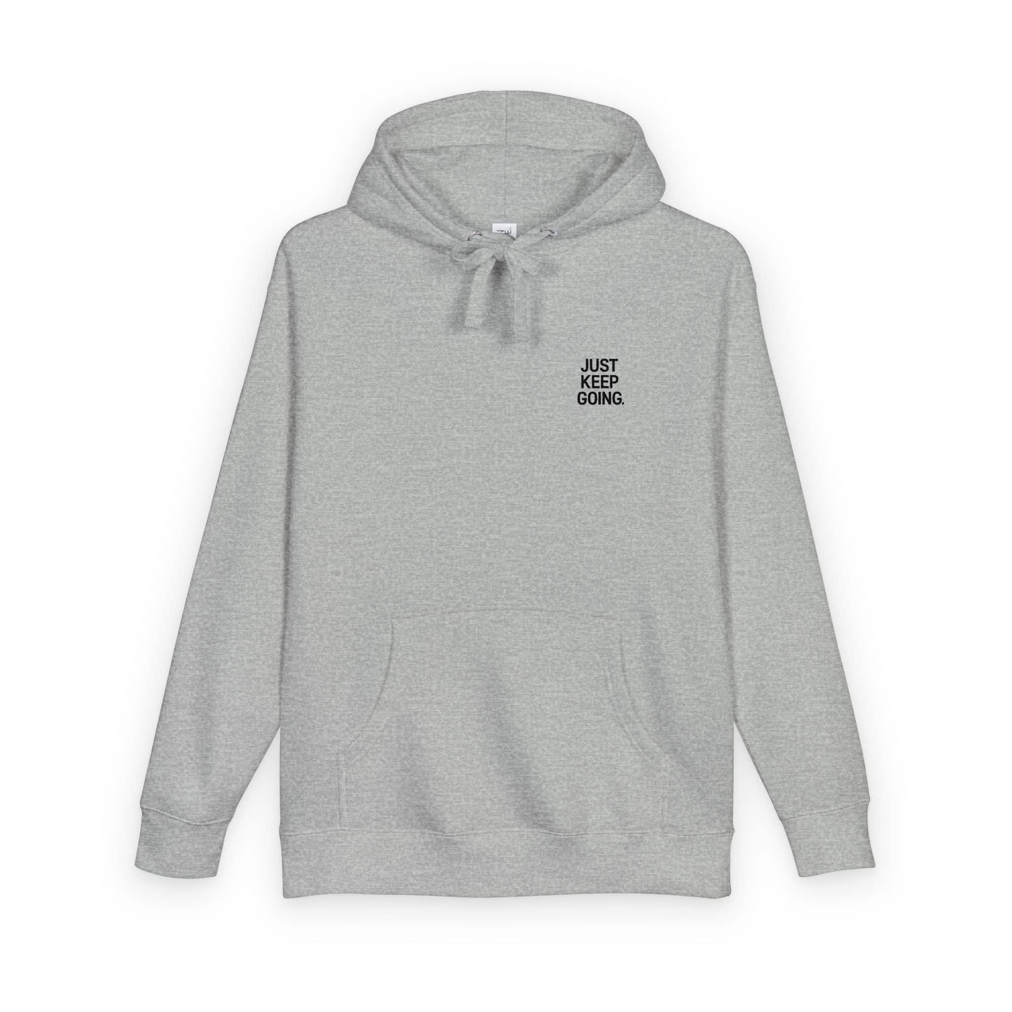Typography Slogan Motivational Tshirt Design Copia Unisex Fleece Hoodie - Image 14
