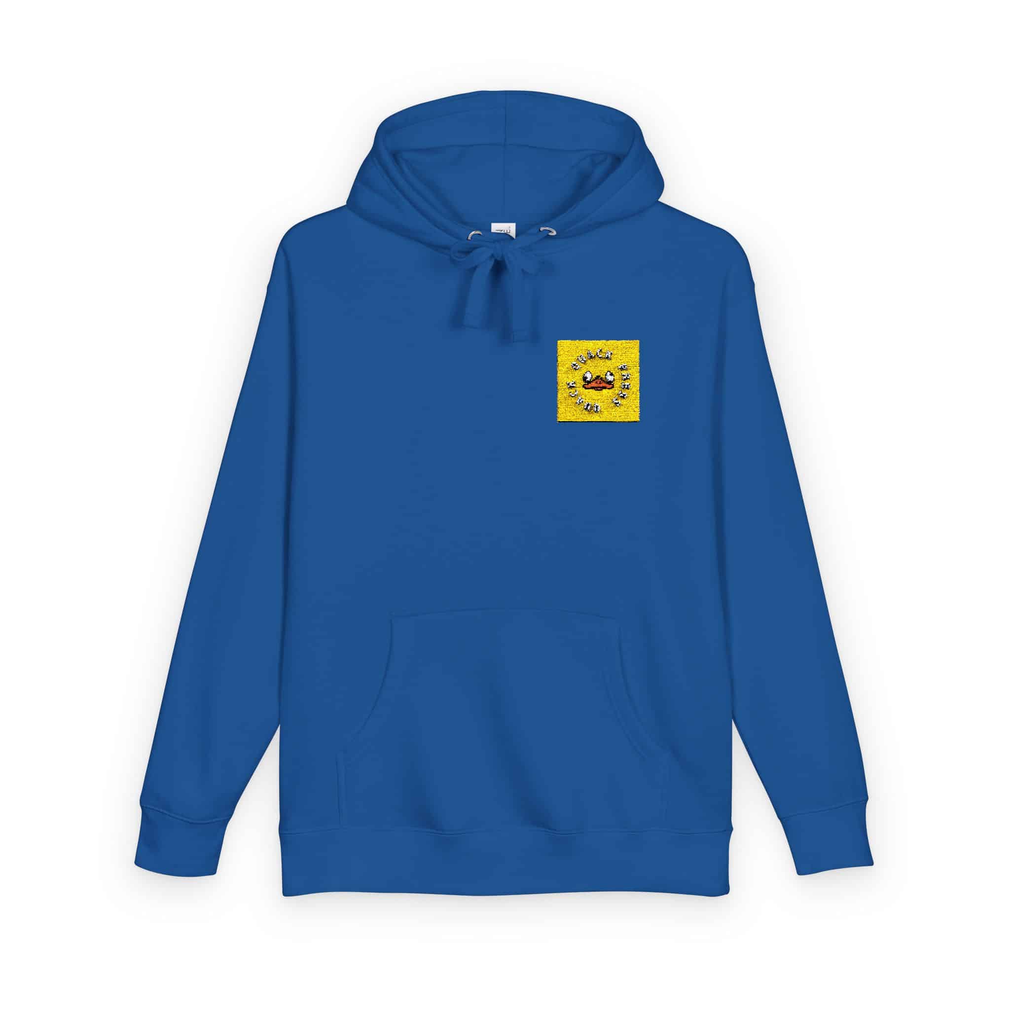 Quack Quack Press Publisher Logo Unisex Fleece Hoodie - Image 18