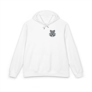 Gothic Sign With Skull Grunge Vintage Design T Shirts (3) Unisex Eco Raglan Hoodie Embroidery