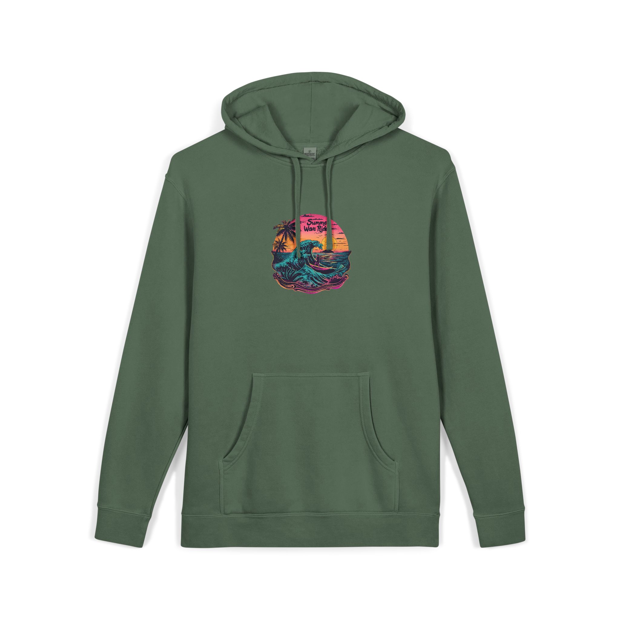 Vintage Vibes Crafting Timeless Retro Summer Tshirt Vector Illustrations Unisex Pigment Dyed Hoodie Embroidery - Image 15