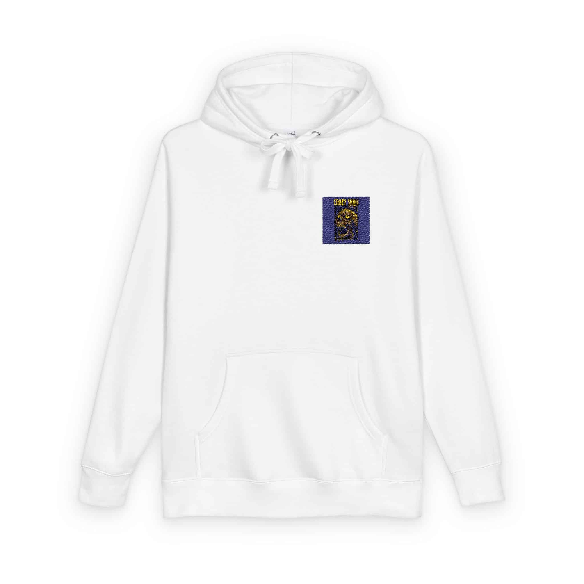 Crazy Skull Unisex Fleece Hoodie - Image 2
