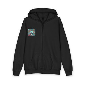 World Oceans Day Youth Heavy Blend Zipped Hoodie