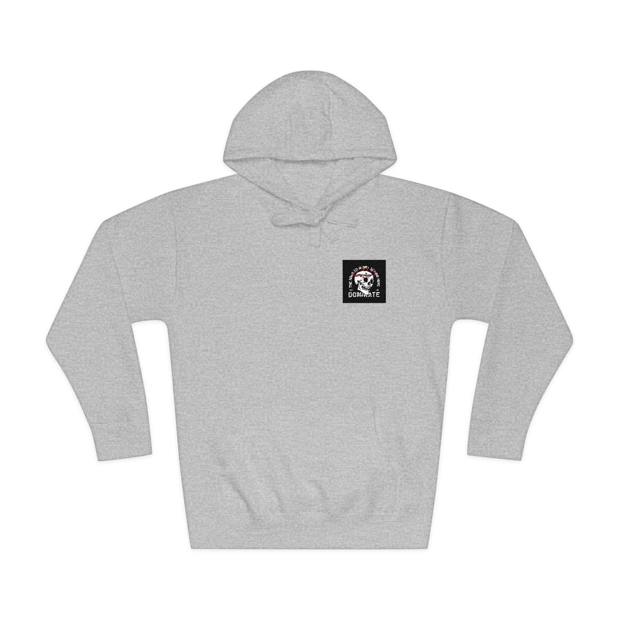 Streetwear Dark Skull Graphic Tshirt Design Vector Template Unisex Fleece Hoodie - Image 13