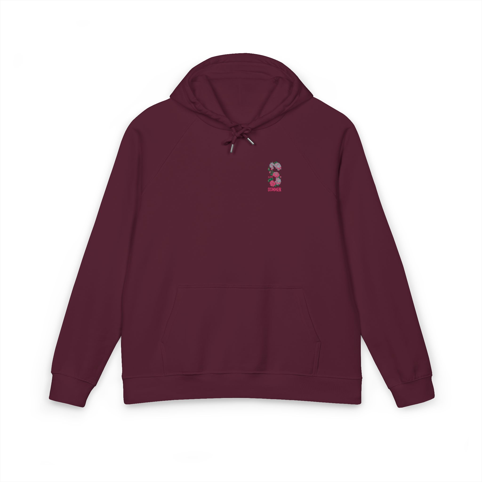 Summer Unisex Eco Raglan Hoodie Embroidery - Image 21