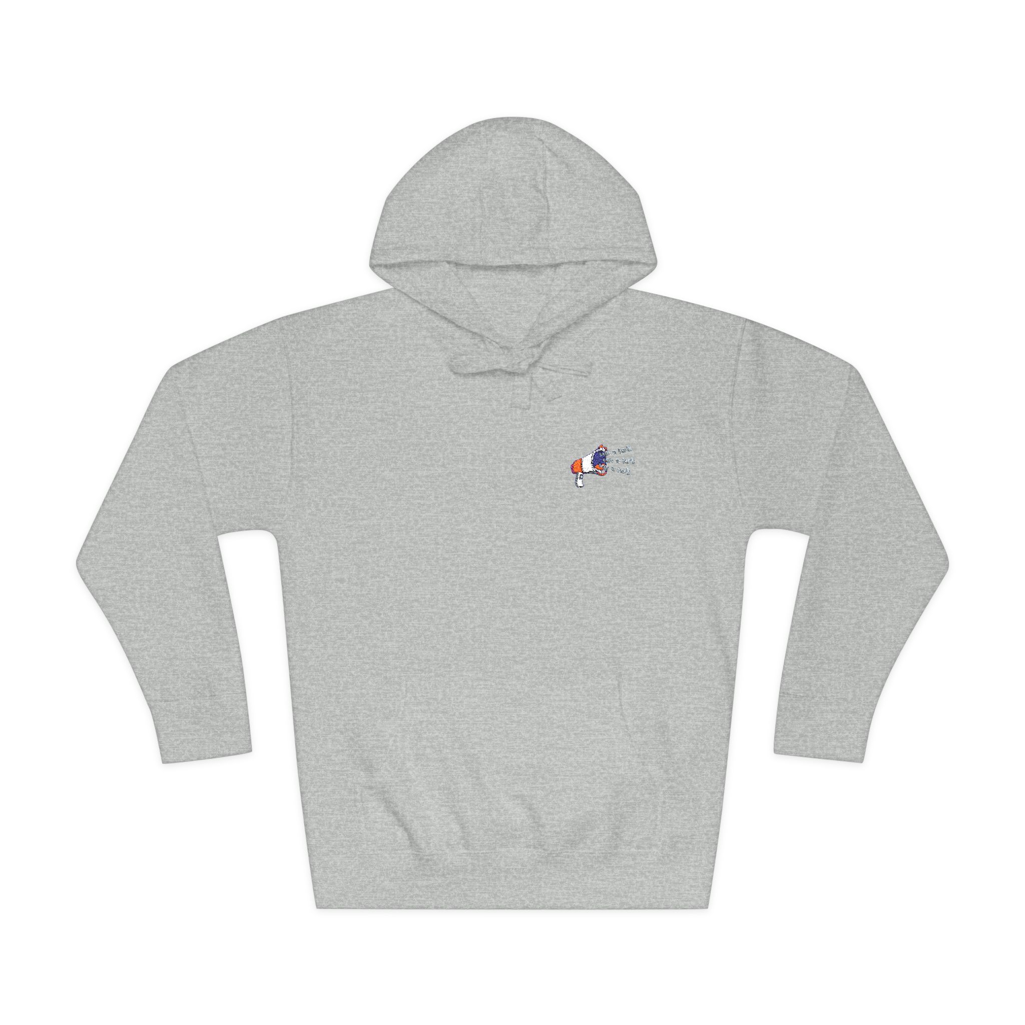 Talk A Lot Unisex Fleece Hoodie - Image 13