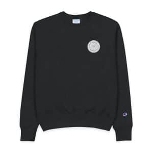 Zodiac Circle Horoscope Drawing Engraving Style Zodiac Wheel With Astrological Sy Mens Champion Crewneck Sweatshirt