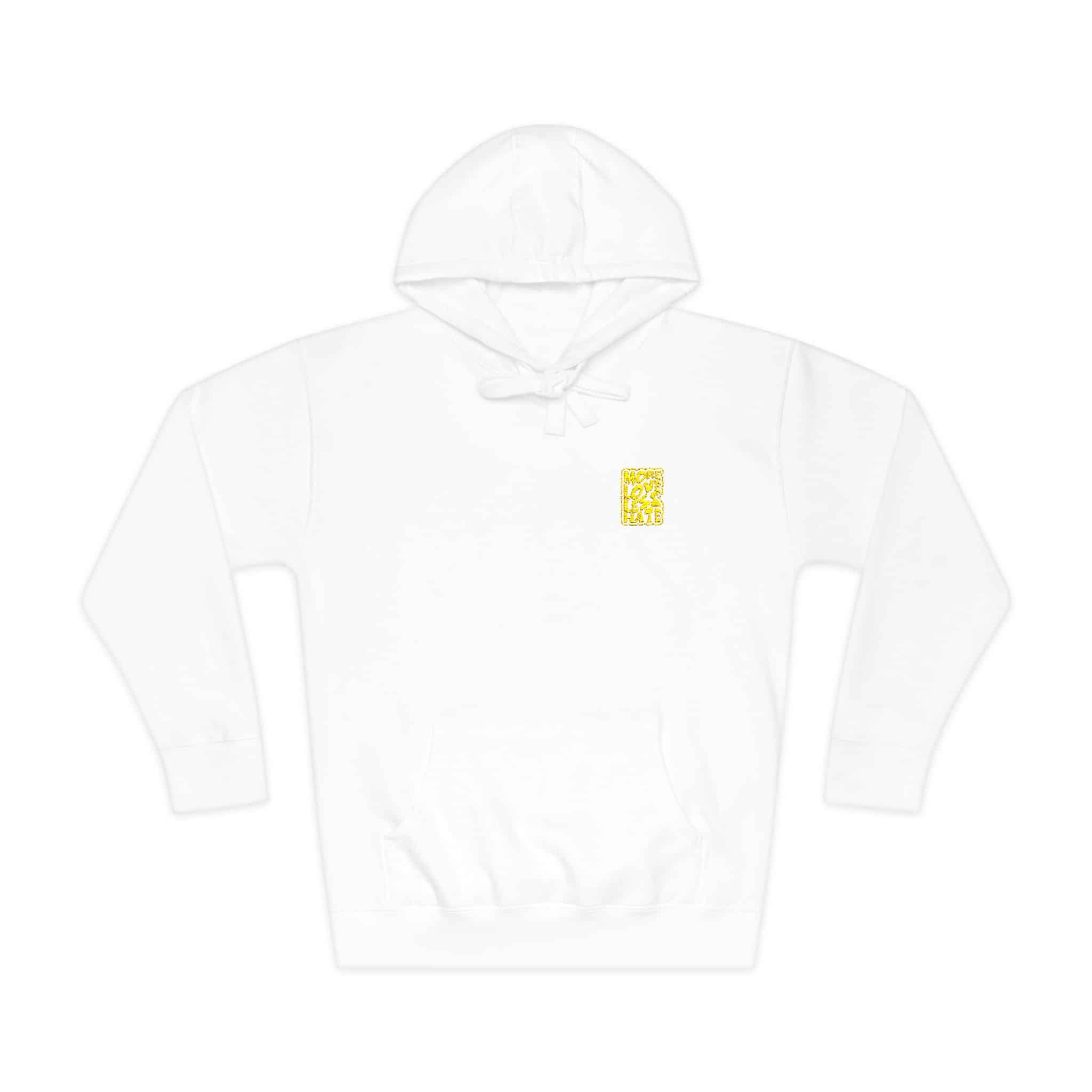 More Love Less Hate Unisex Fleece Hoodie