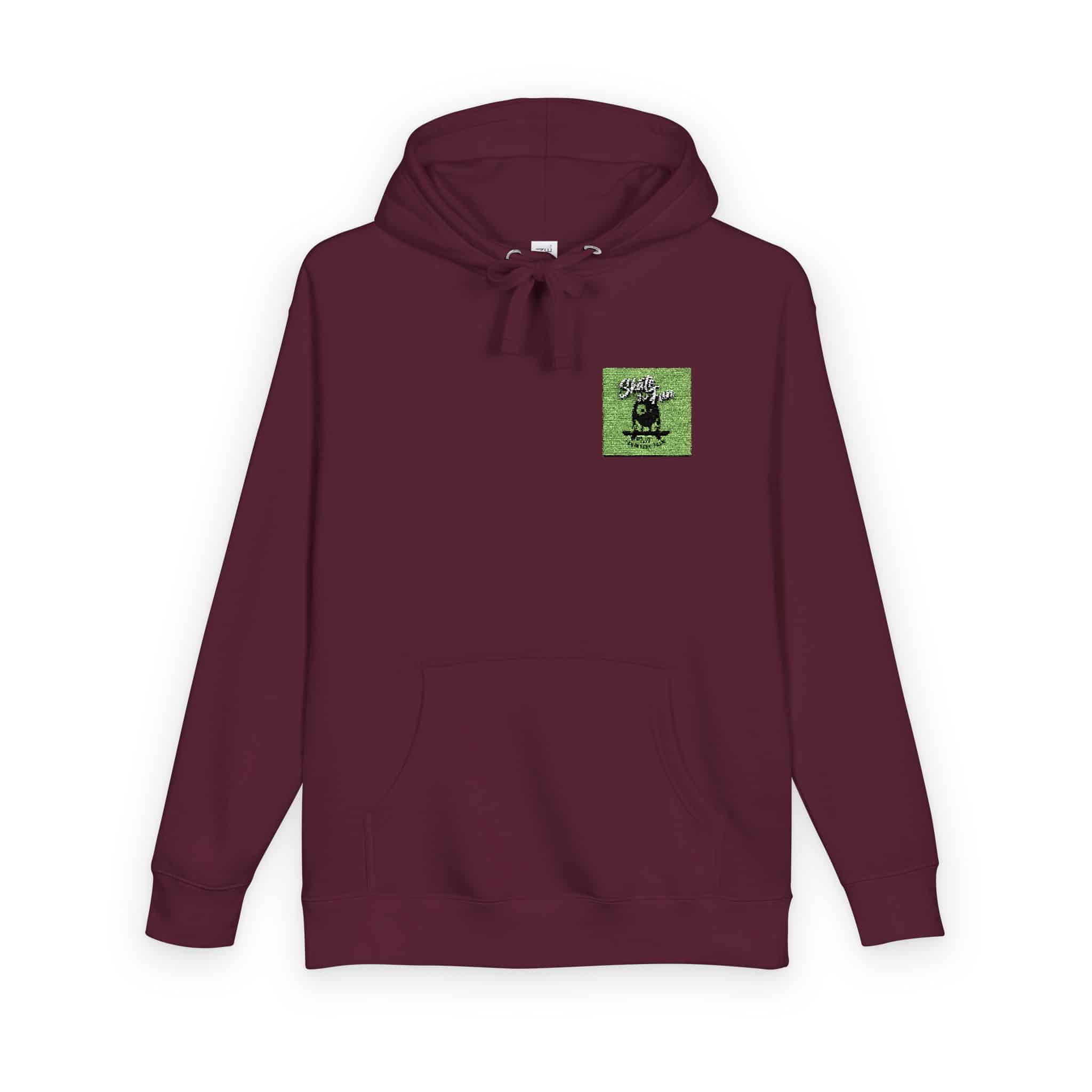 Skate 02 Unisex Fleece Hoodie - Image 30