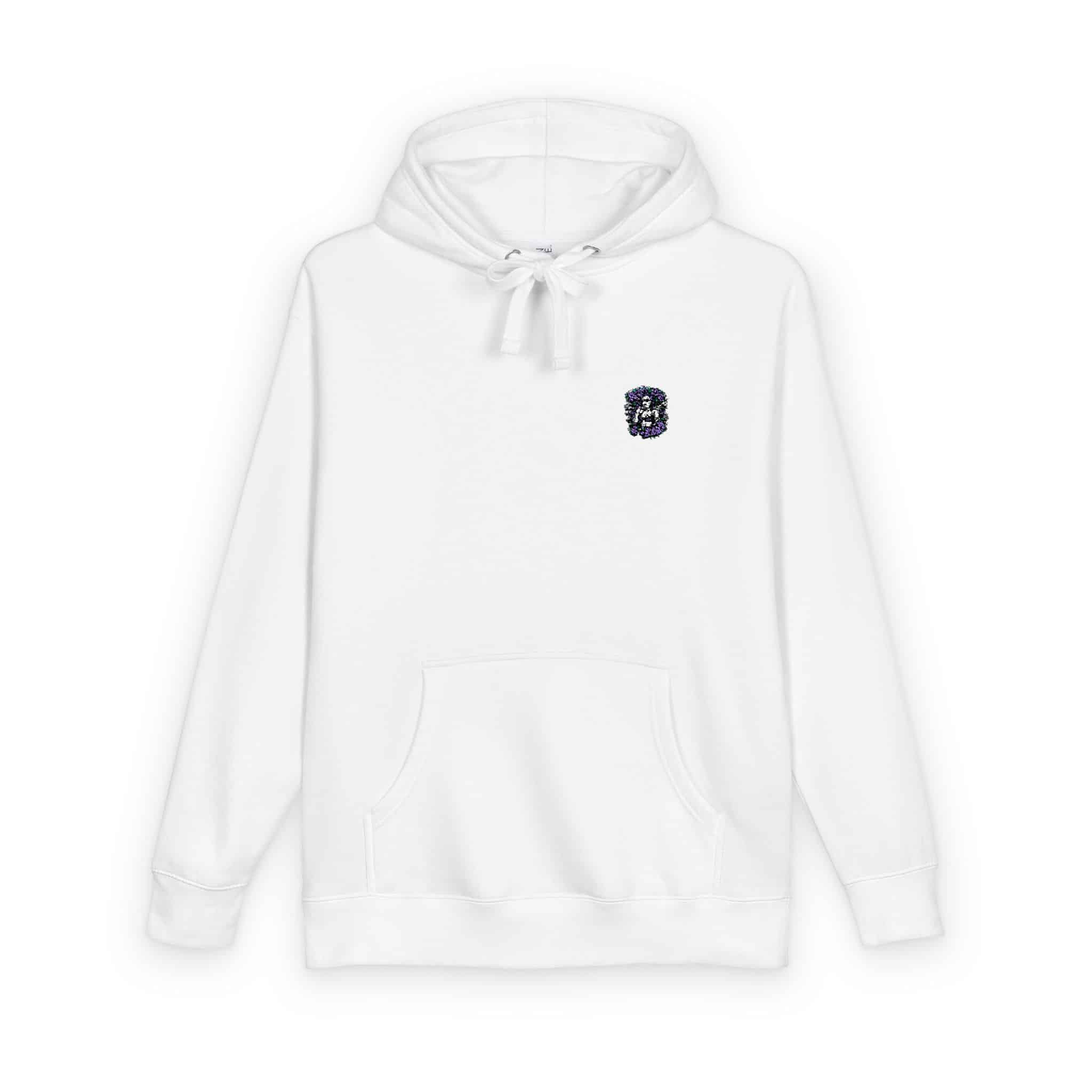 Peace Love and Bud V8 Unisex Fleece Hoodie - Image 2