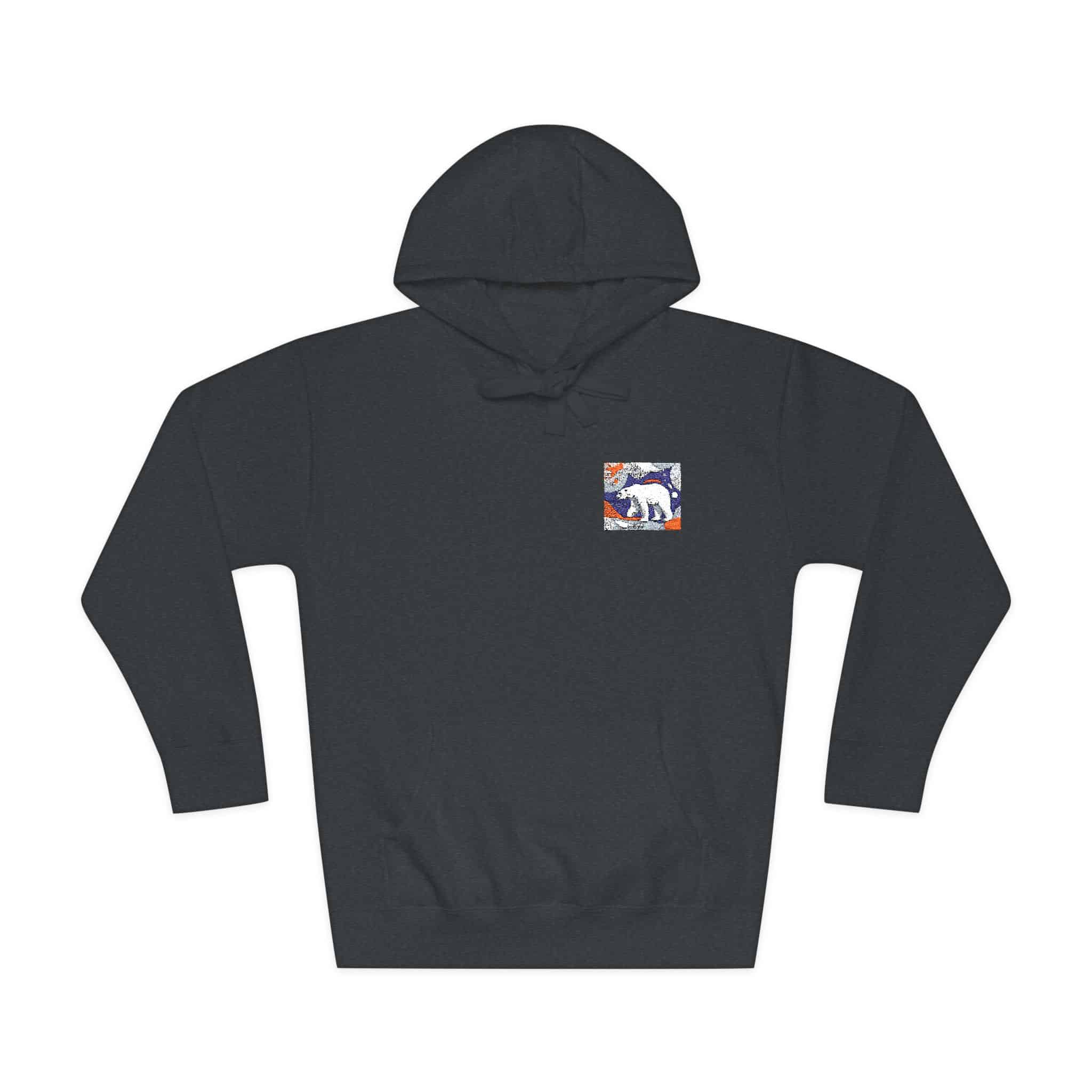 Polar Bear 3 Unisex Fleece Hoodie - Image 25