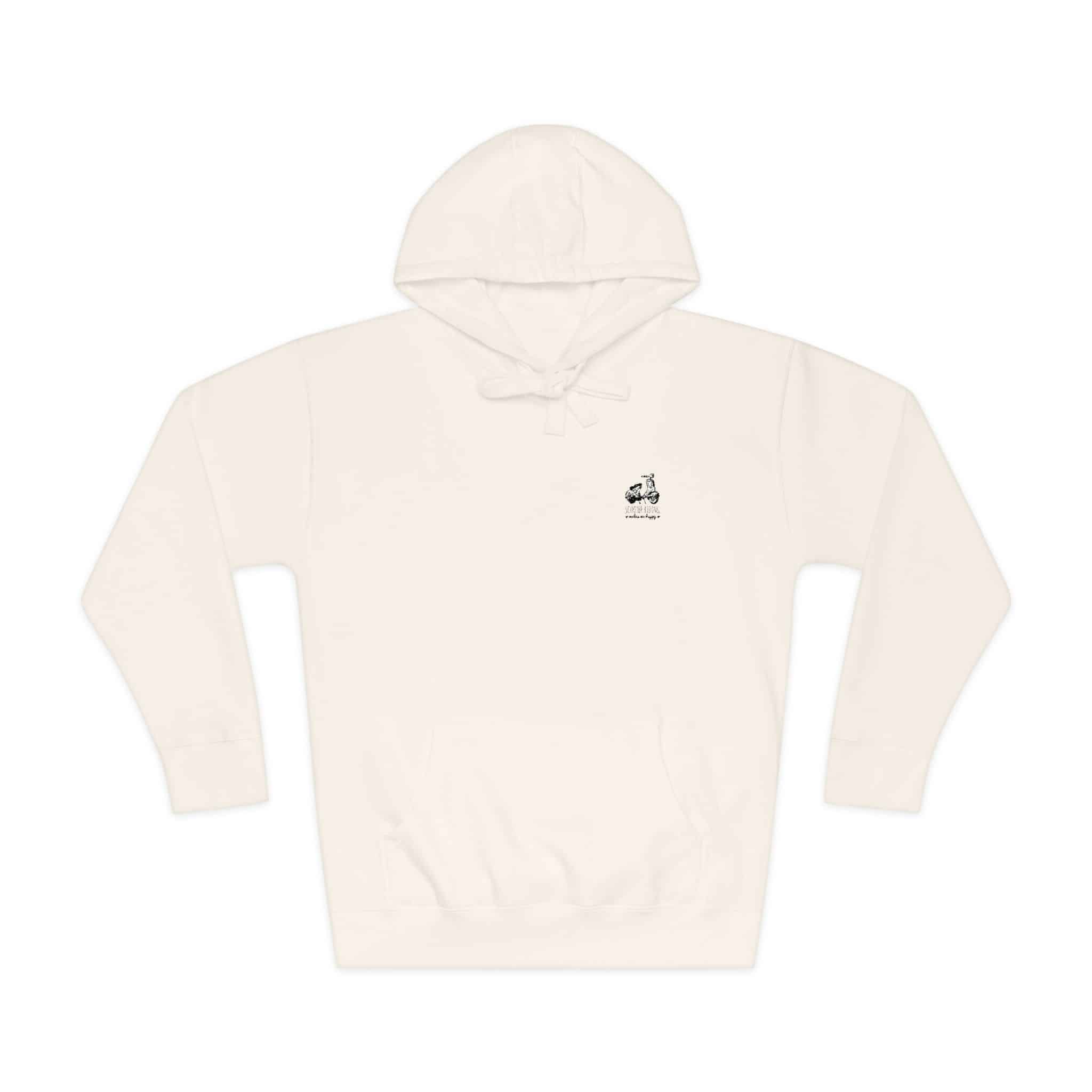 Scooter Riding Makes Me Happy Unisex Fleece Hoodie - Image 5