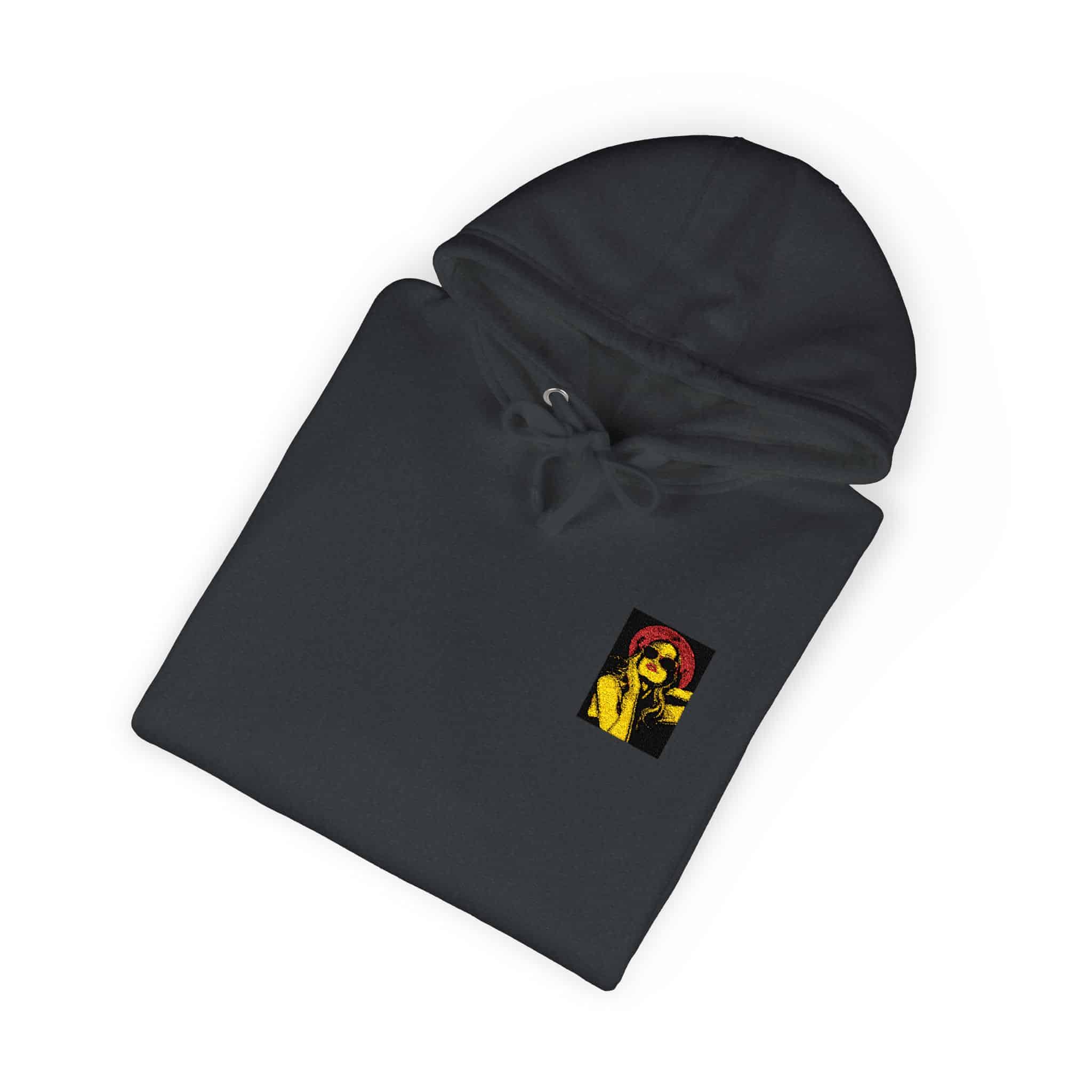 Woman With Sunglasses Unisex Fleece Hoodie - Image 28