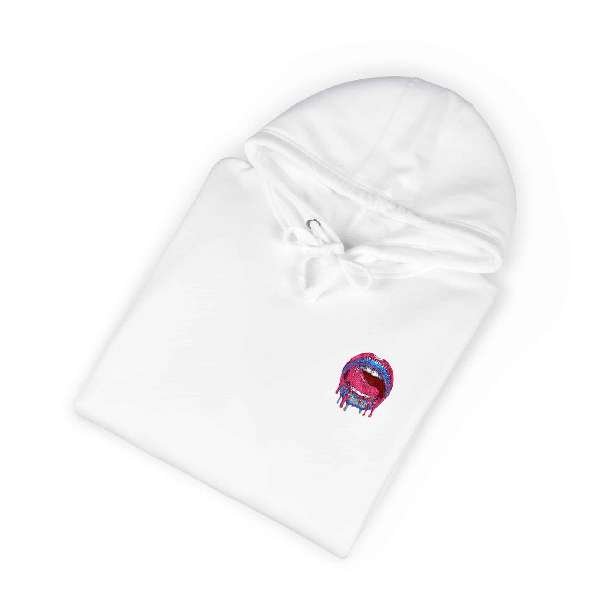 Sexy Lips V11 Unisex Fleece Hoodie - Image 4
