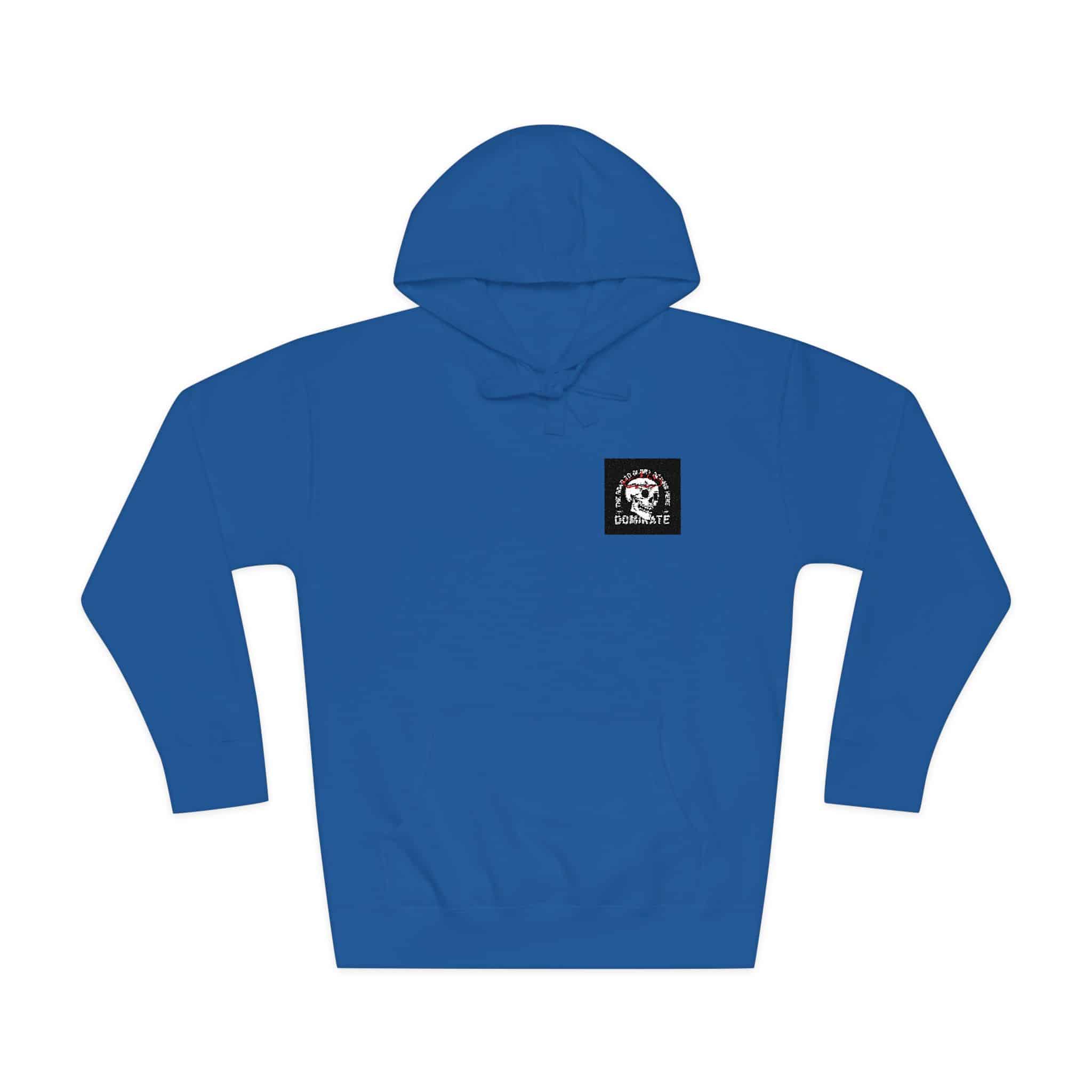 Streetwear Dark Skull Graphic Tshirt Design Vector Template Unisex Fleece Hoodie - Image 17