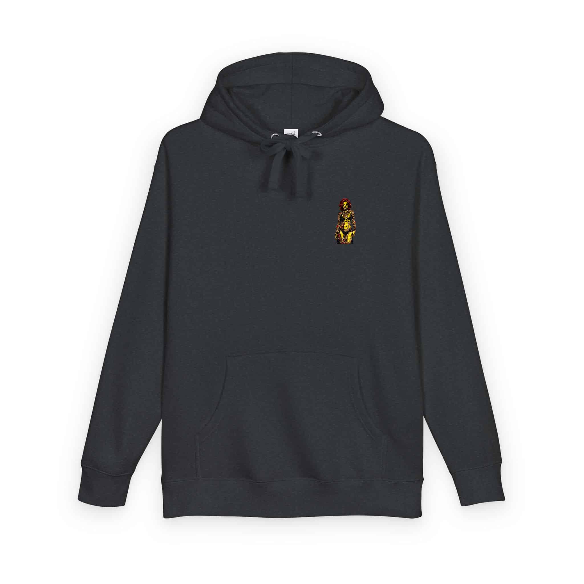 Tattooed Sexy Woman 30 Unisex Fleece Hoodie - Image 26