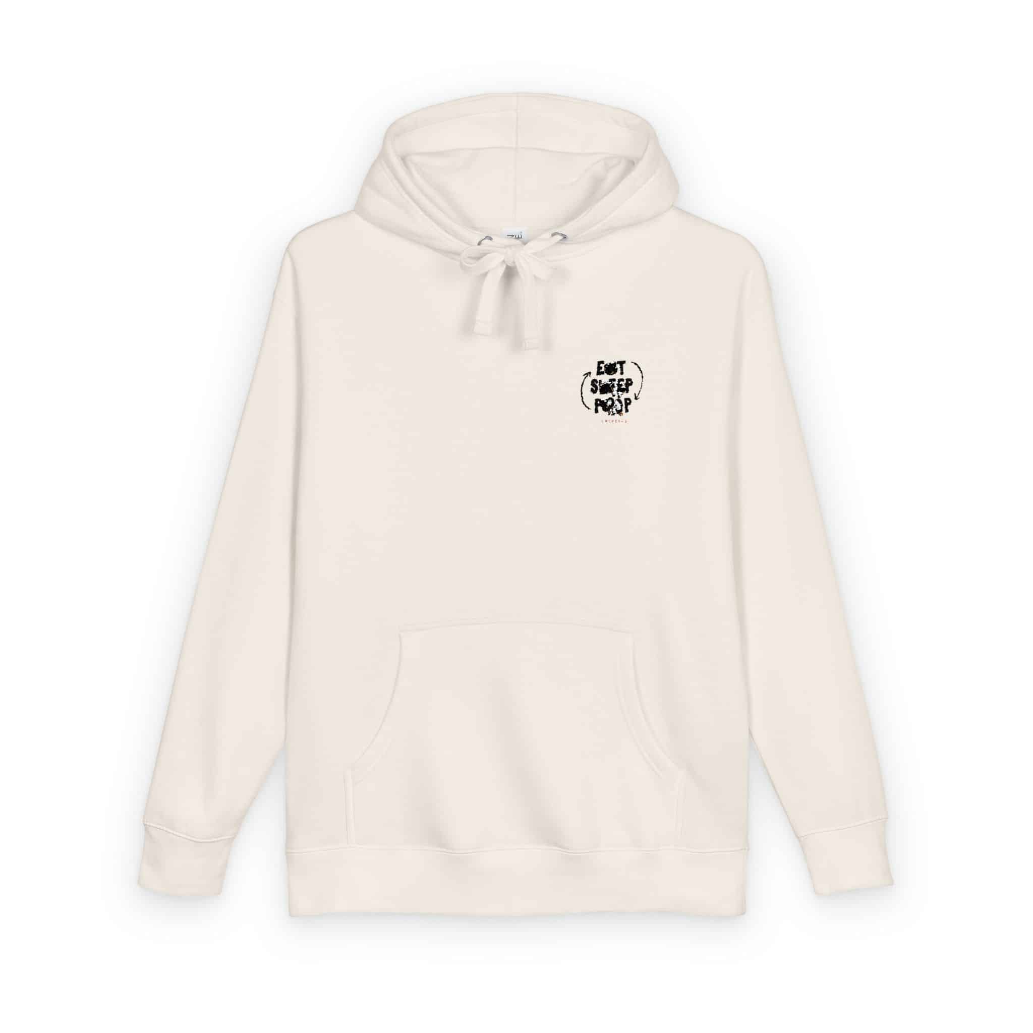 Eat Sleep Poop Unisex Fleece Hoodie - Image 6