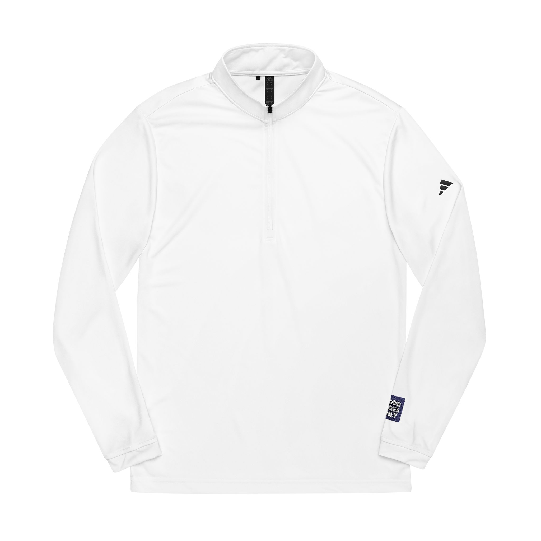 Good Vibes Only Motivational Quotes Typography Adidas Quarter Zip Pullover Embroidery