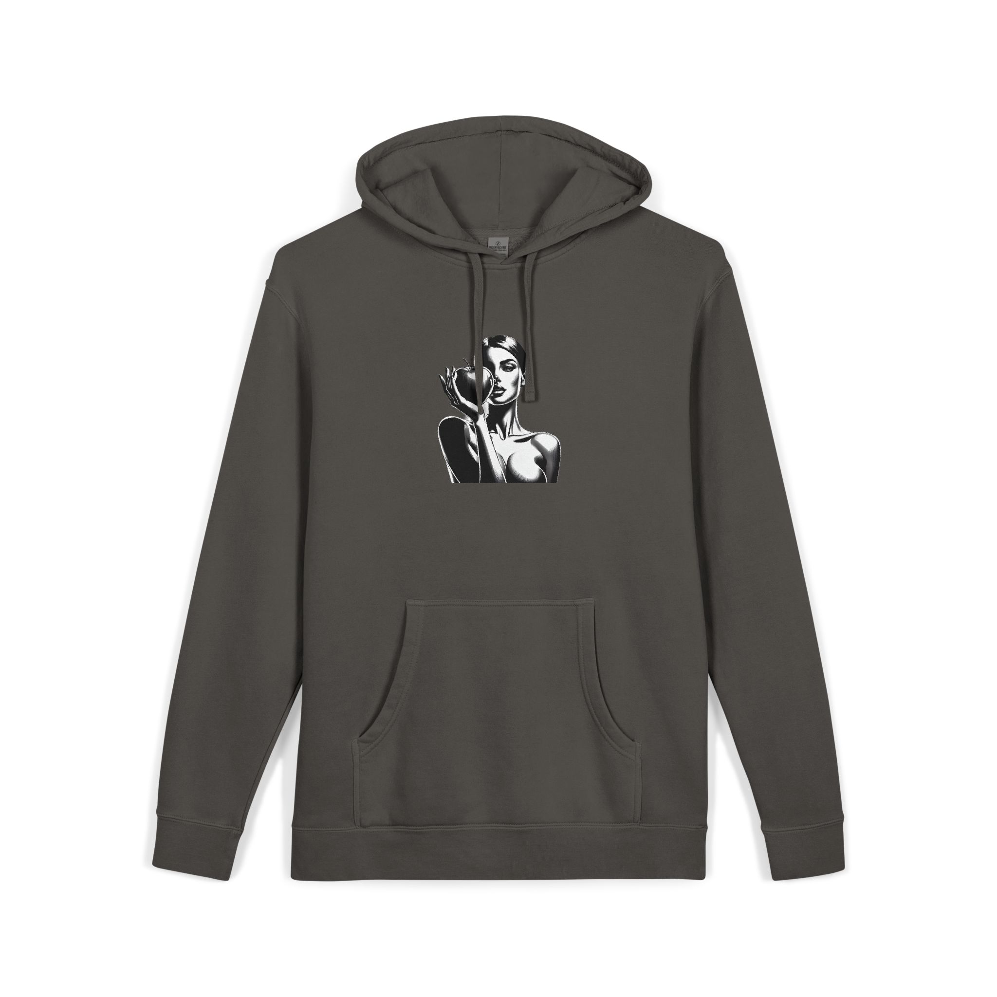 Woman Apple 181409 Unisex Pigment Dyed Hoodie Embroidery - Image 27