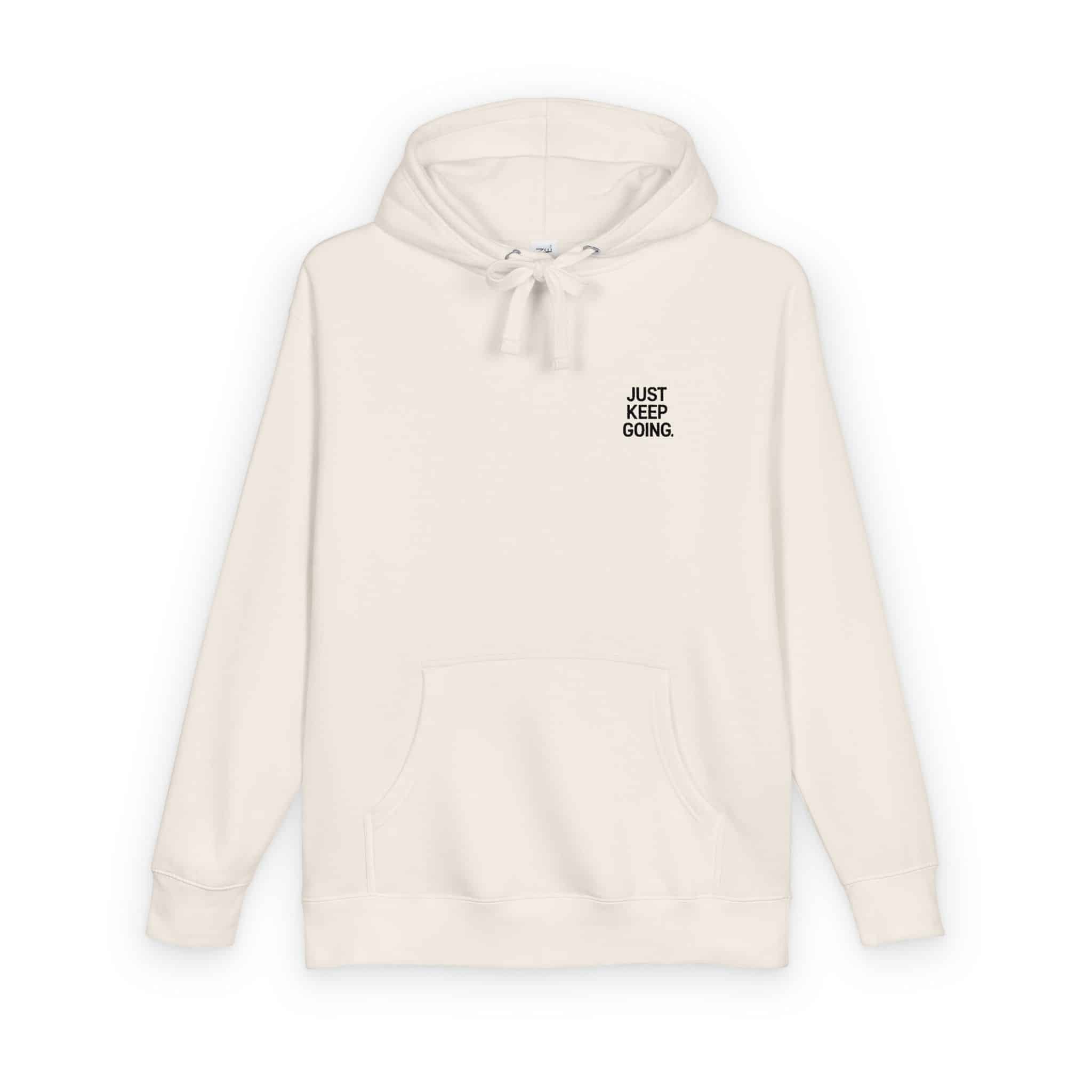 Typography Slogan Motivational Tshirt Design Copia Unisex Fleece Hoodie - Image 6