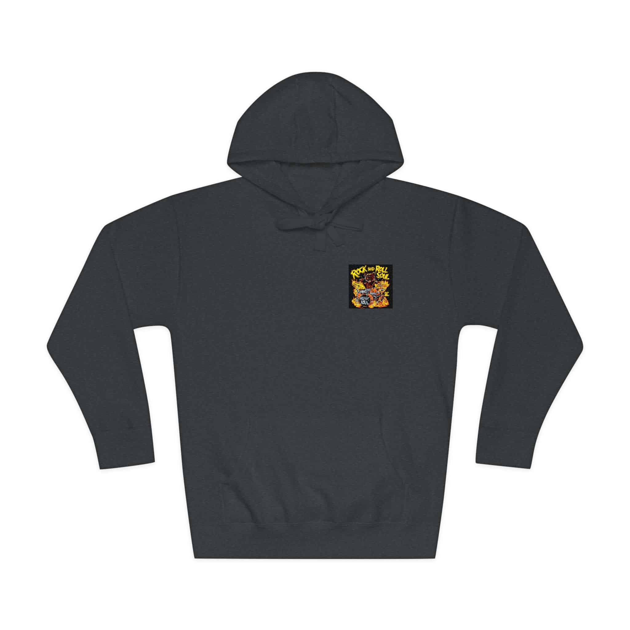 Rock and Roll Soul Copia Unisex Fleece Hoodie - Image 25
