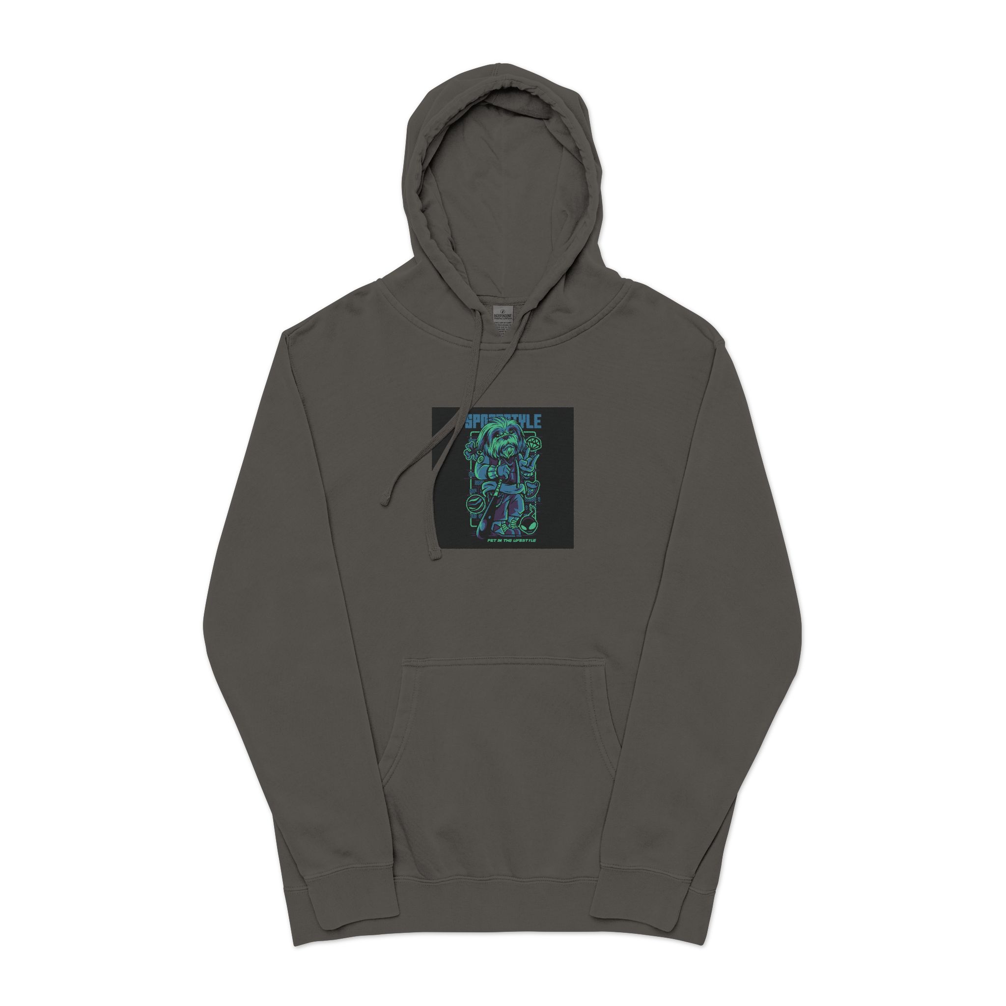 Sportstyle Unisex Pigment Dyed Hoodie Embroidery - Image 25