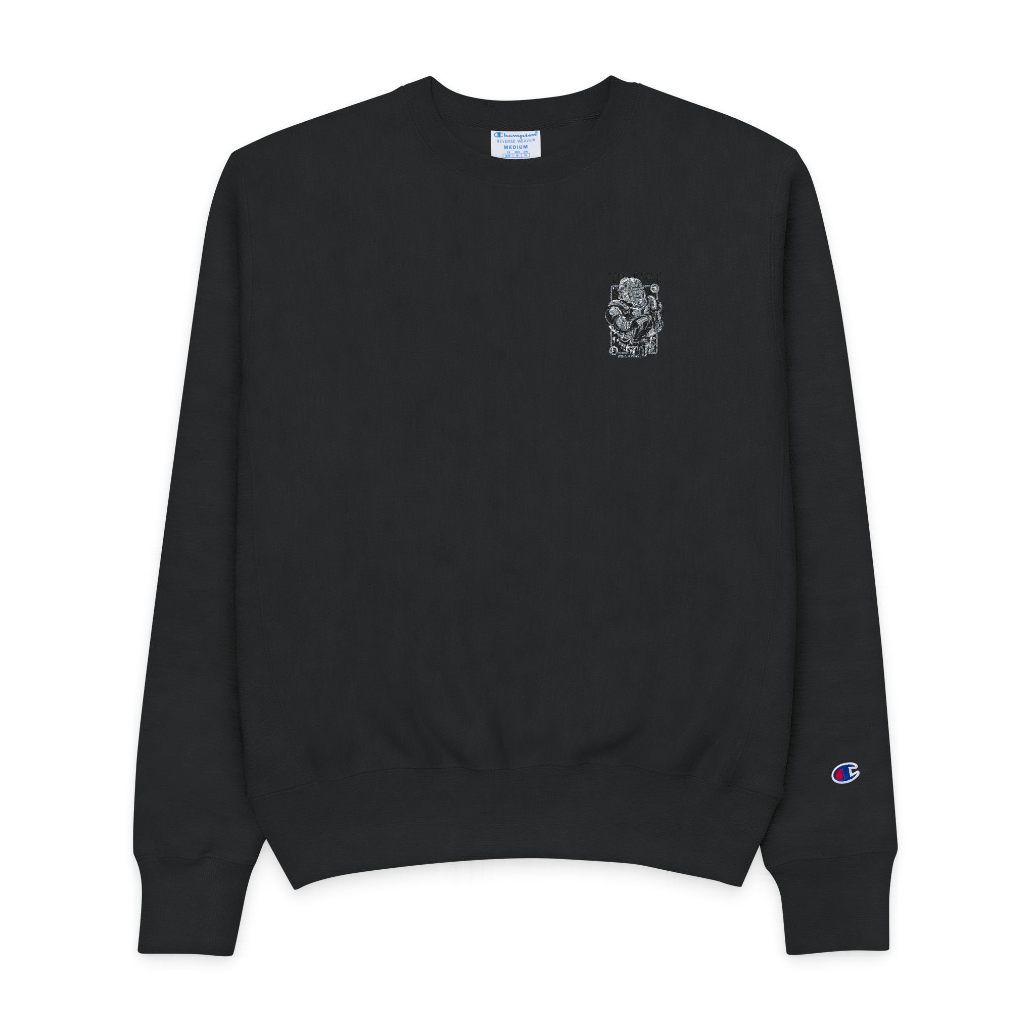 Tech Muscle Mens Champion Crewneck Sweatshirt