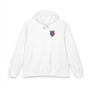 Drawing Alpha Generation Unisex Eco Raglan Hoodie Embroidery