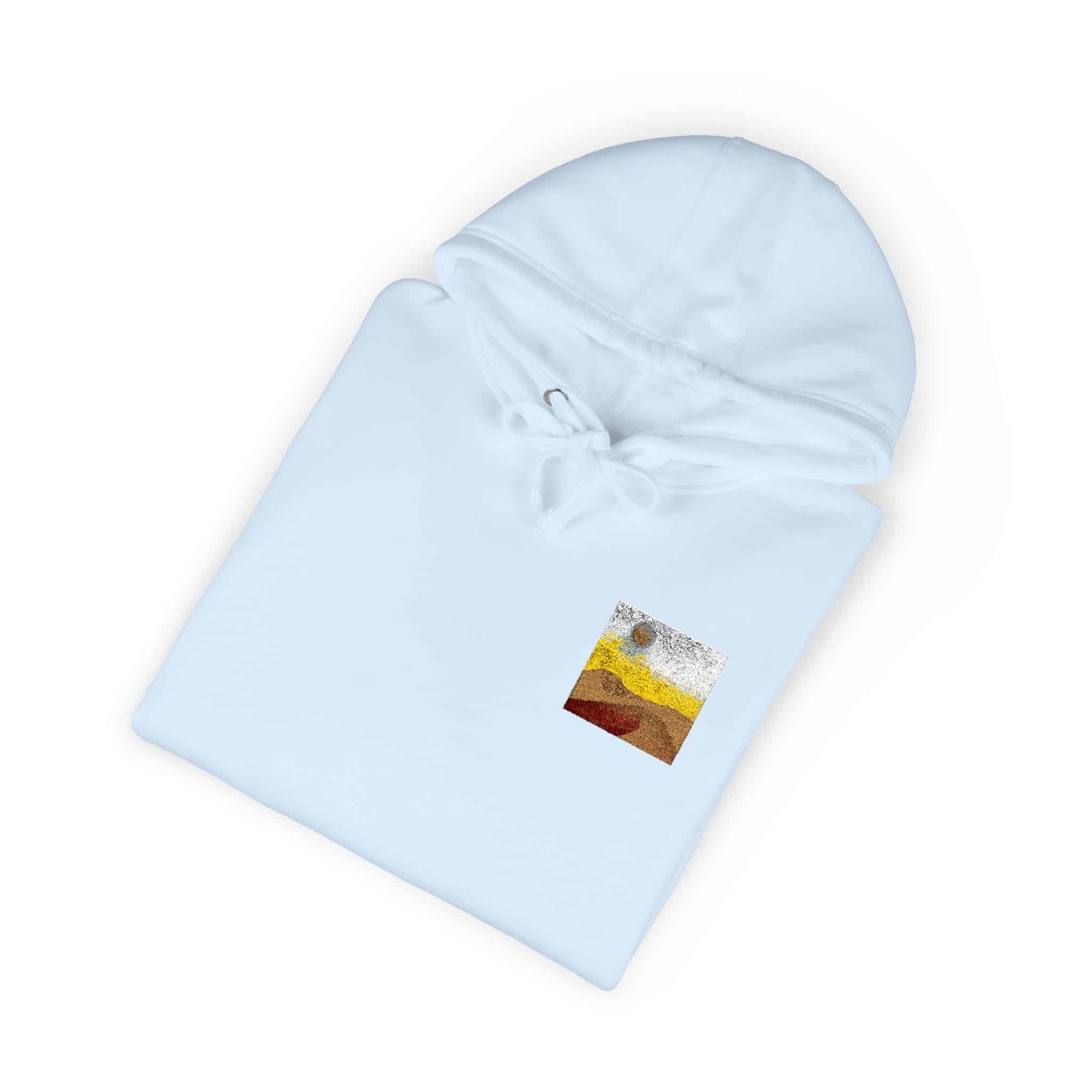Dreamy Motivational Card Template Social Media Landscape Unisex Fleece Hoodie - Image 12