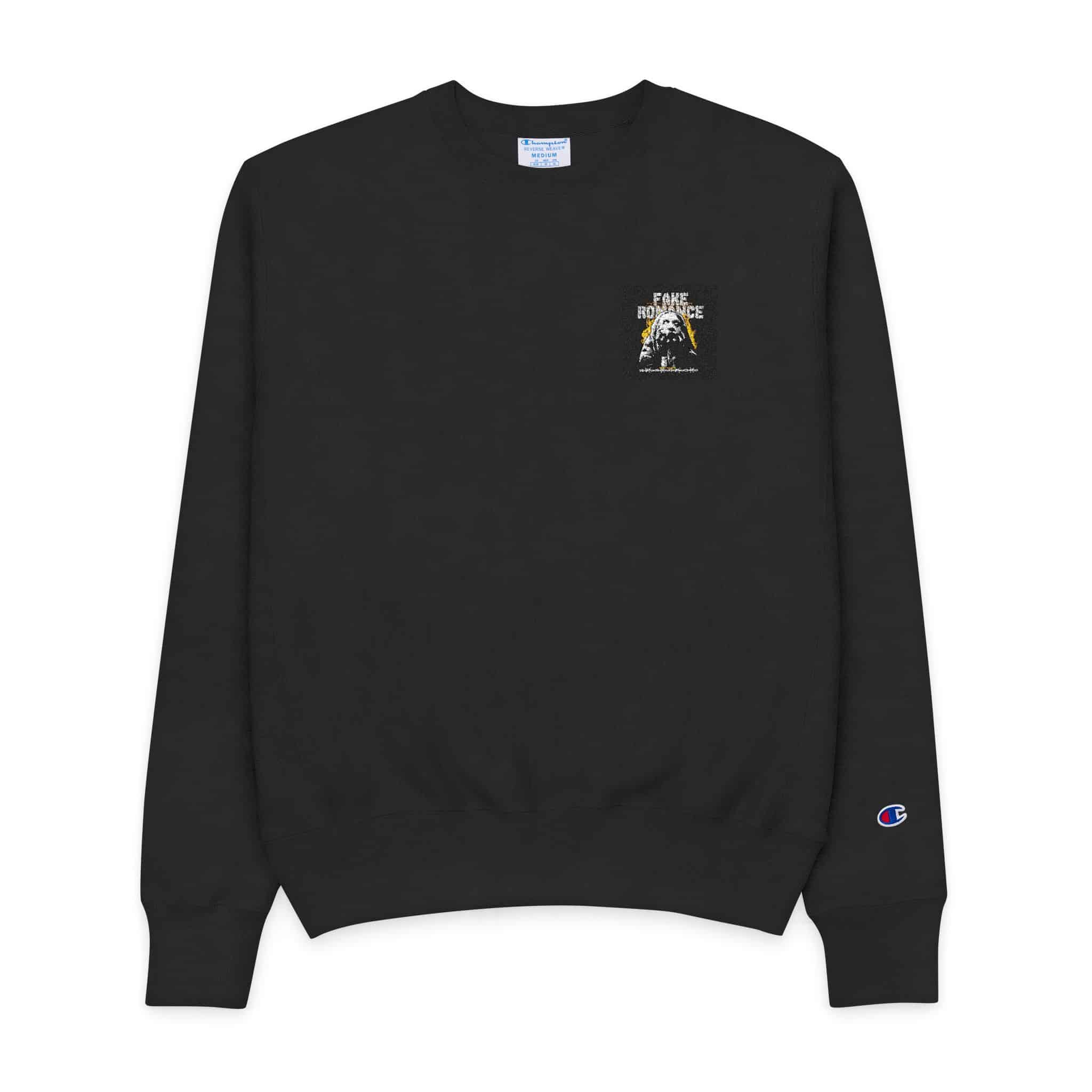 Streetwear Design Fake Romance Mens Champion Crewneck Sweatshirt