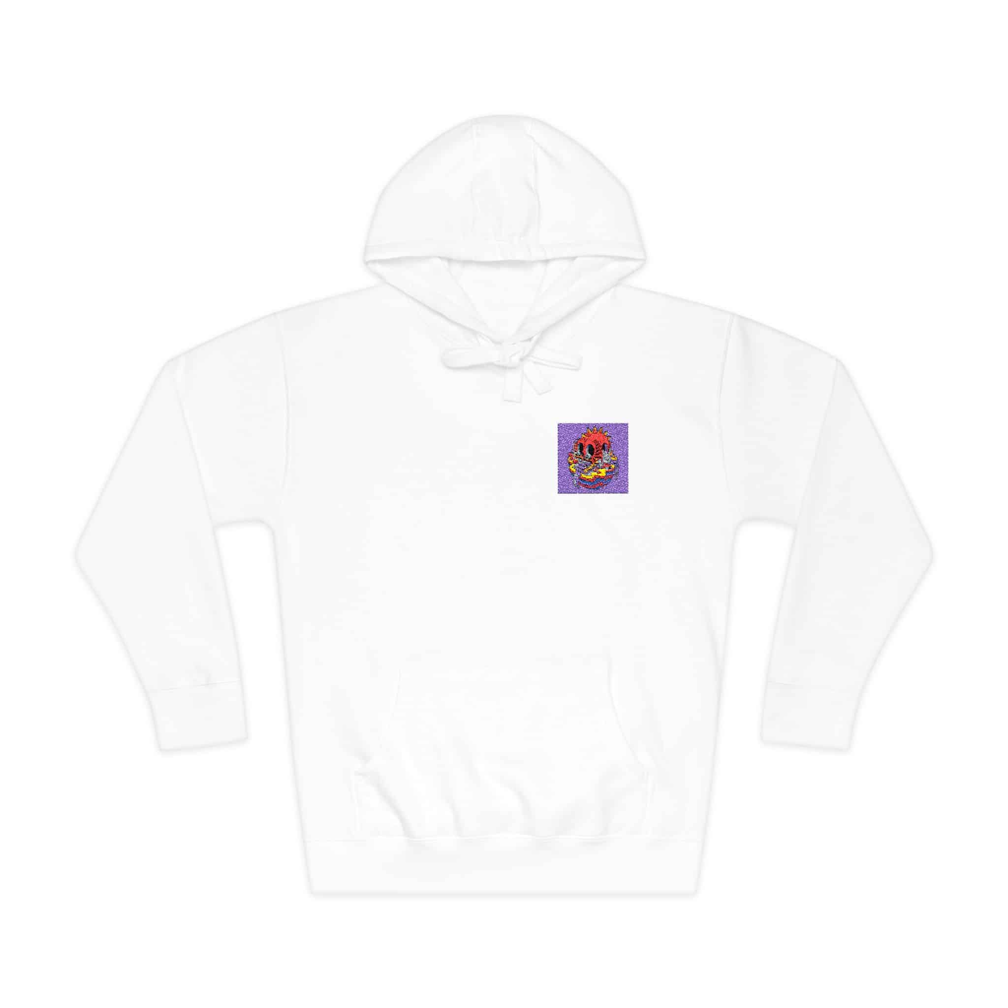 Psyskullrama Illustration Unisex Fleece Hoodie