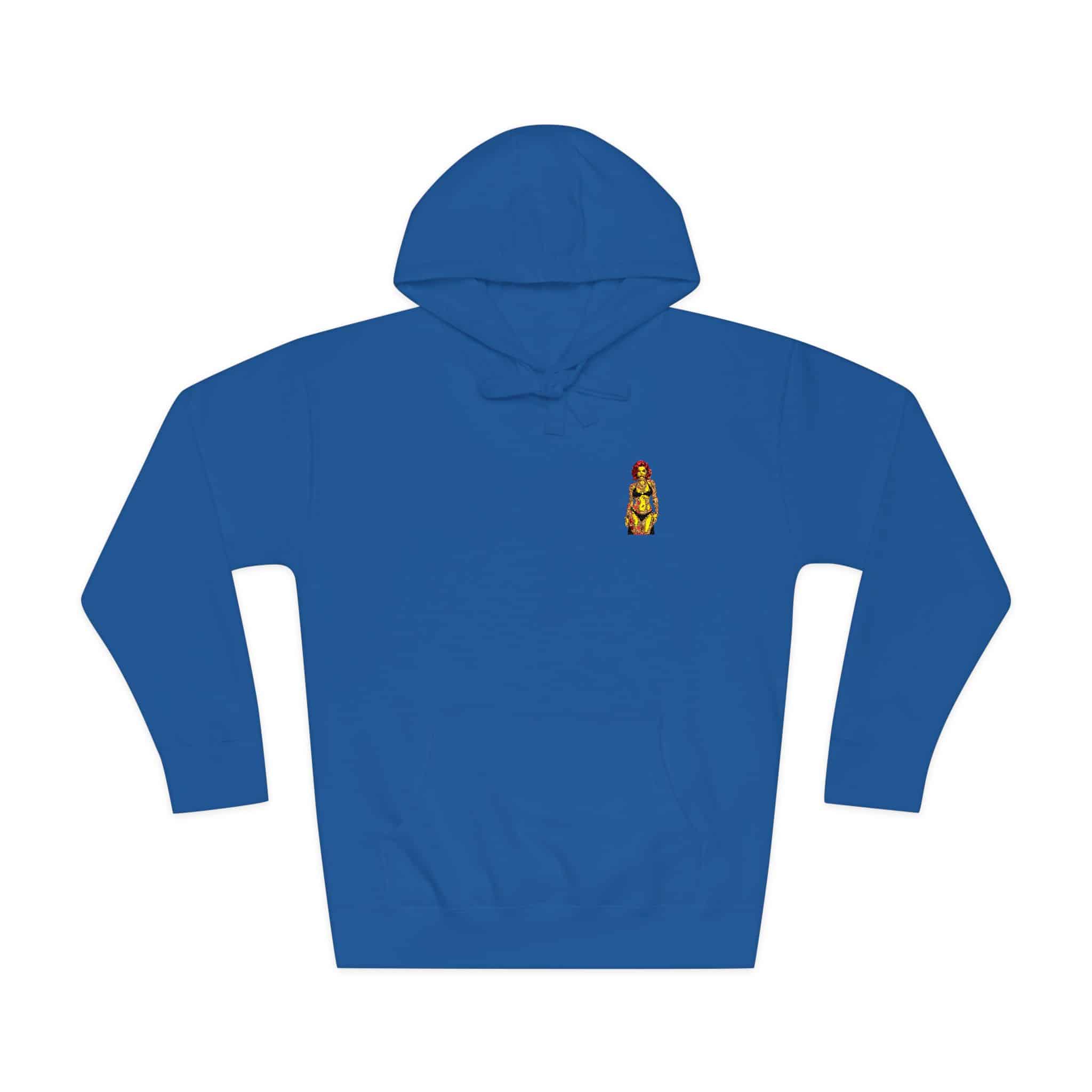 Tattooed Sexy Woman 30 Unisex Fleece Hoodie - Image 17