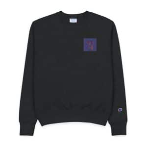 Voodoo People Black Mens Champion Crewneck Sweatshirt