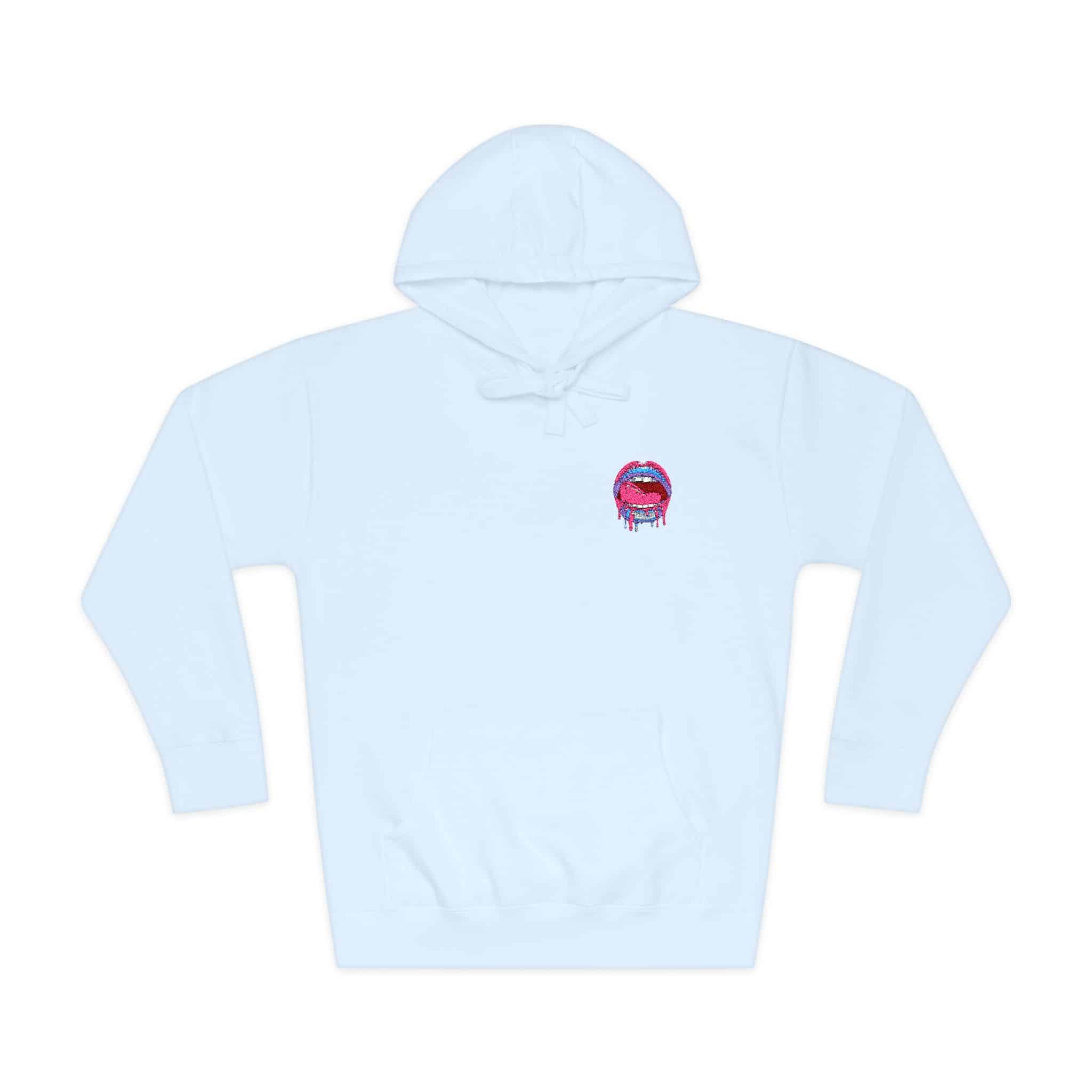 Sexy Lips V11 Unisex Fleece Hoodie - Image 9