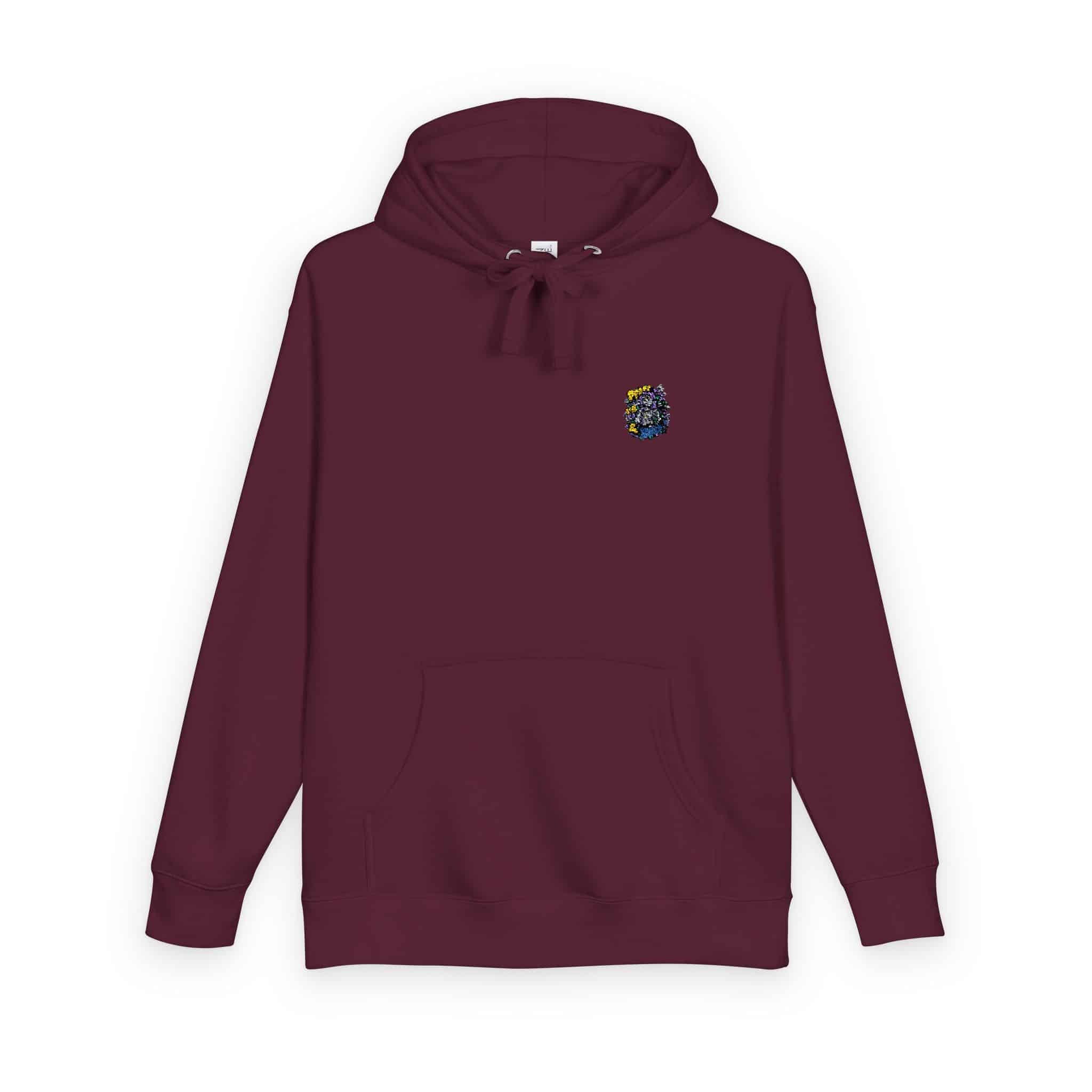 Peace Love and Bud (5) Unisex Fleece Hoodie - Image 30