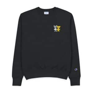 Tom and Jerry Mens Champion Crewneck Sweatshirt