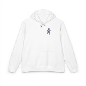 Original Design 0E82C4 Unisex Eco Raglan Hoodie Embroidery