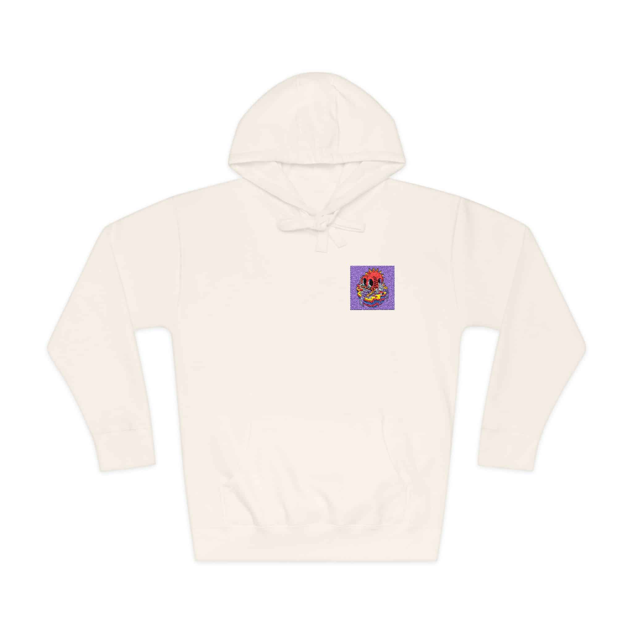 Psyskullrama Illustration Unisex Fleece Hoodie - Image 5