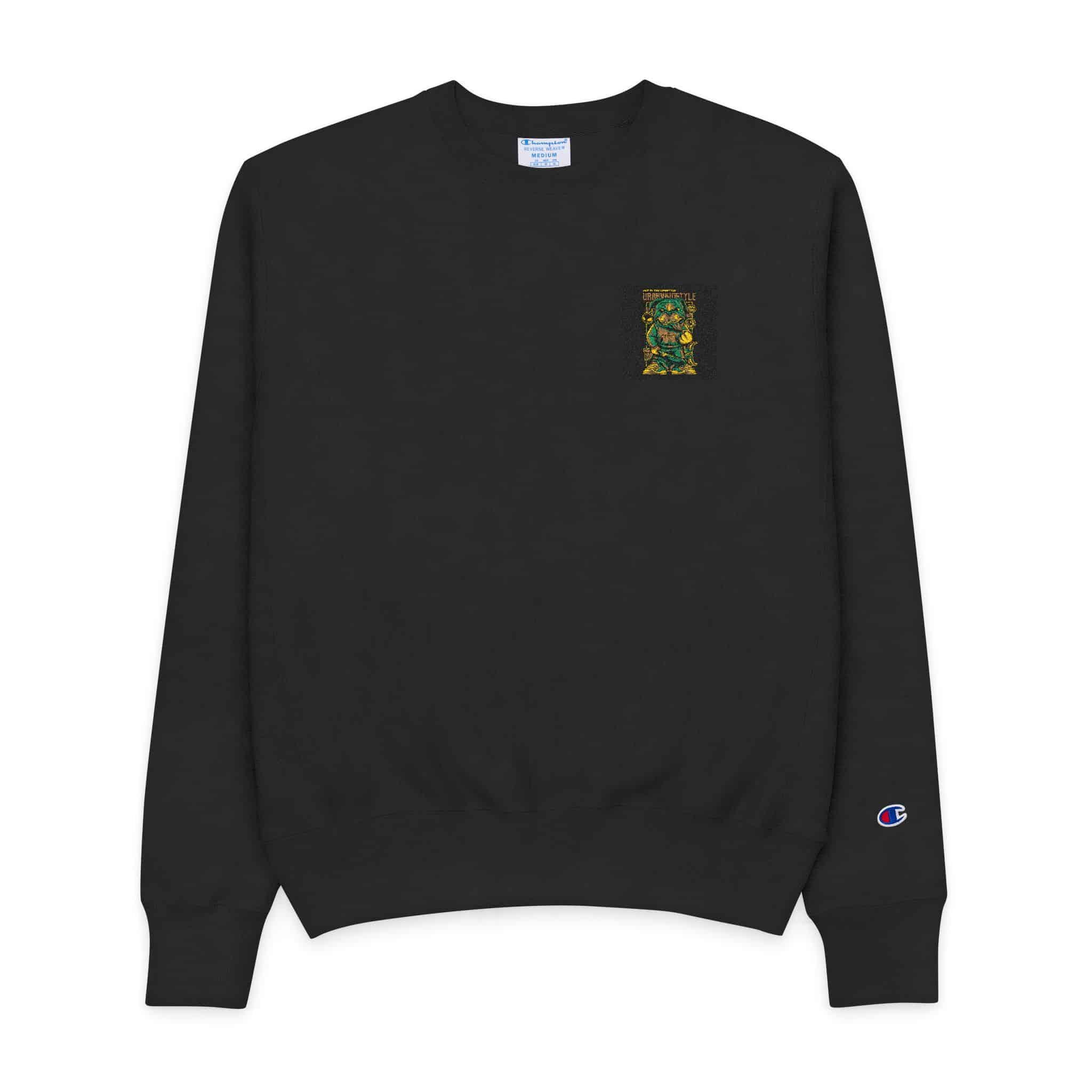 Urbankidstyle Mens Champion Crewneck Sweatshirt