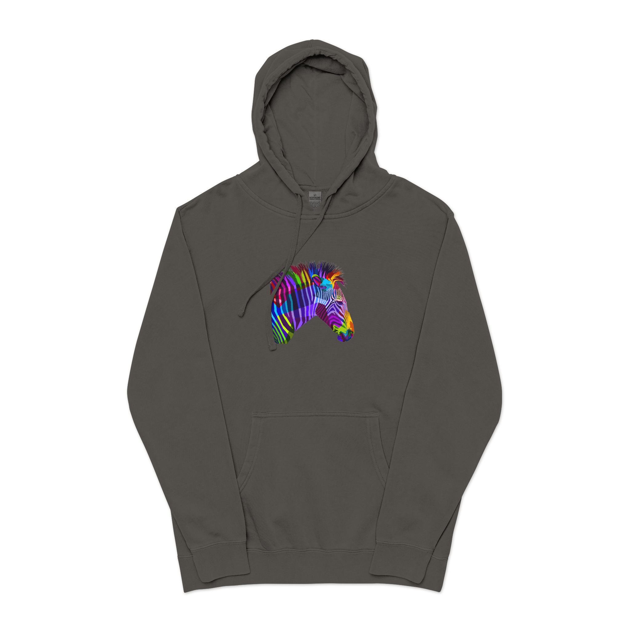 Original Design CA3D14 Unisex Pigment Dyed Hoodie Embroidery - Image 25