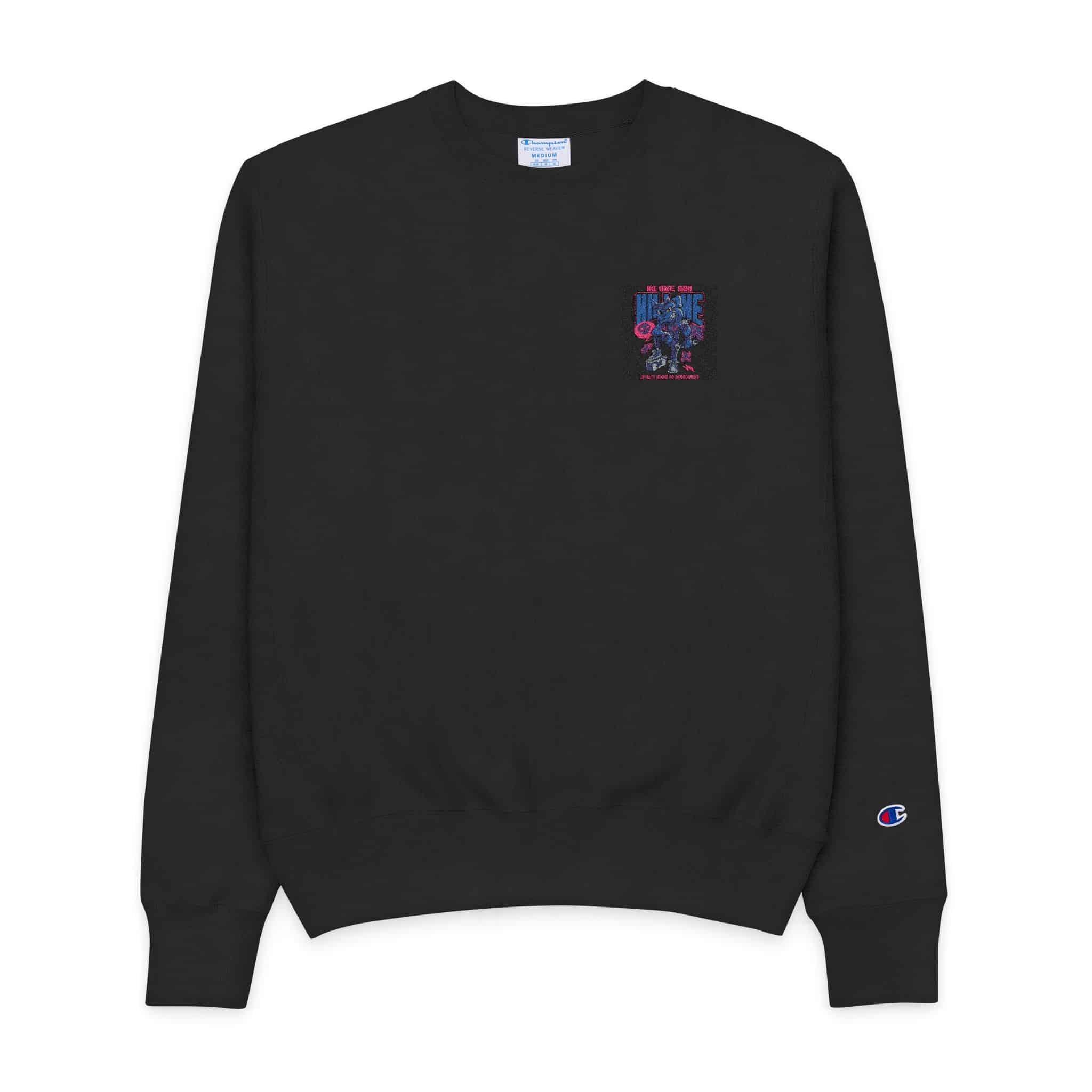 Race Car Gambler Master Gang Mafia Series Character Mens Champion Crewneck Sweatshirt