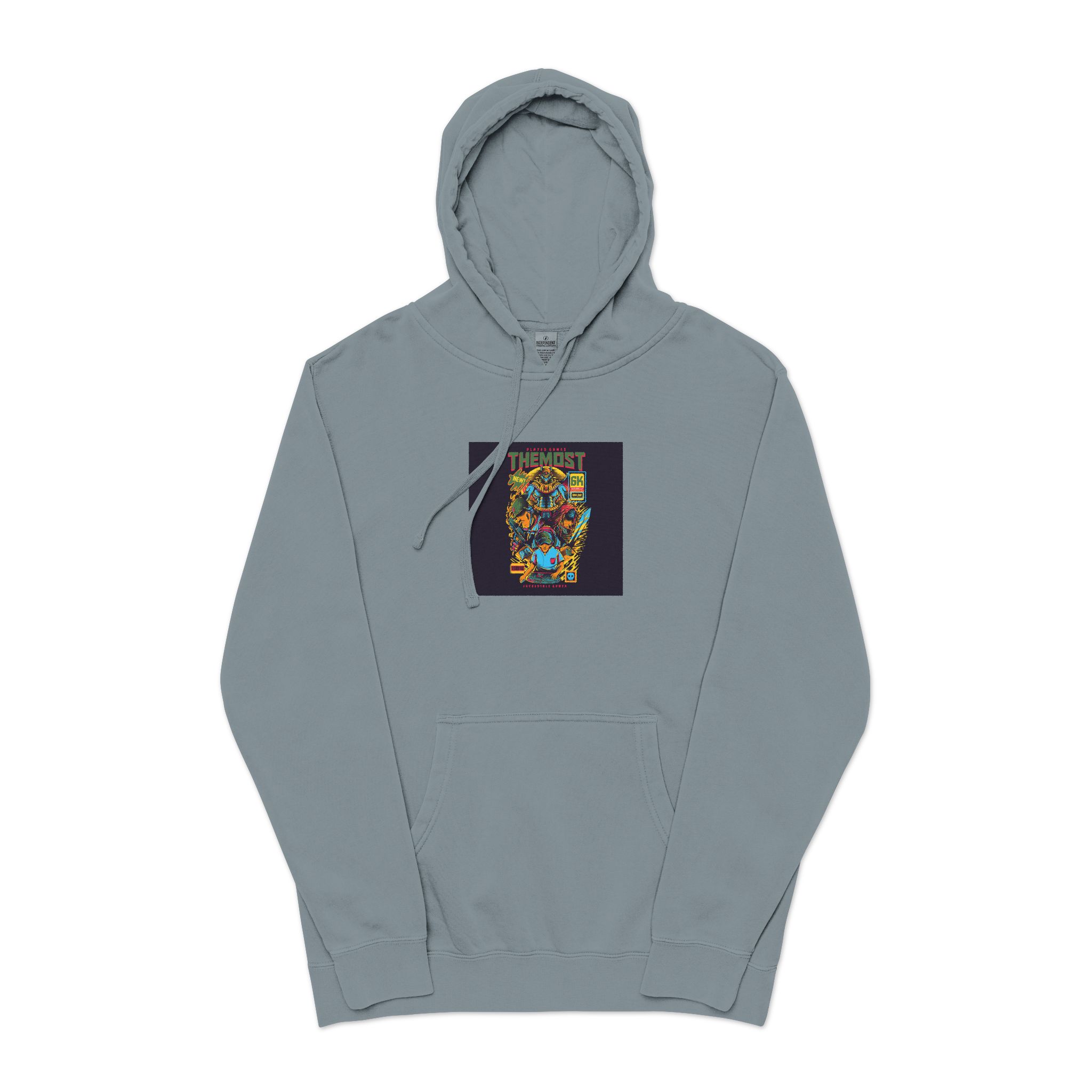 The Most Unisex Pigment Dyed Hoodie Embroidery - Image 21