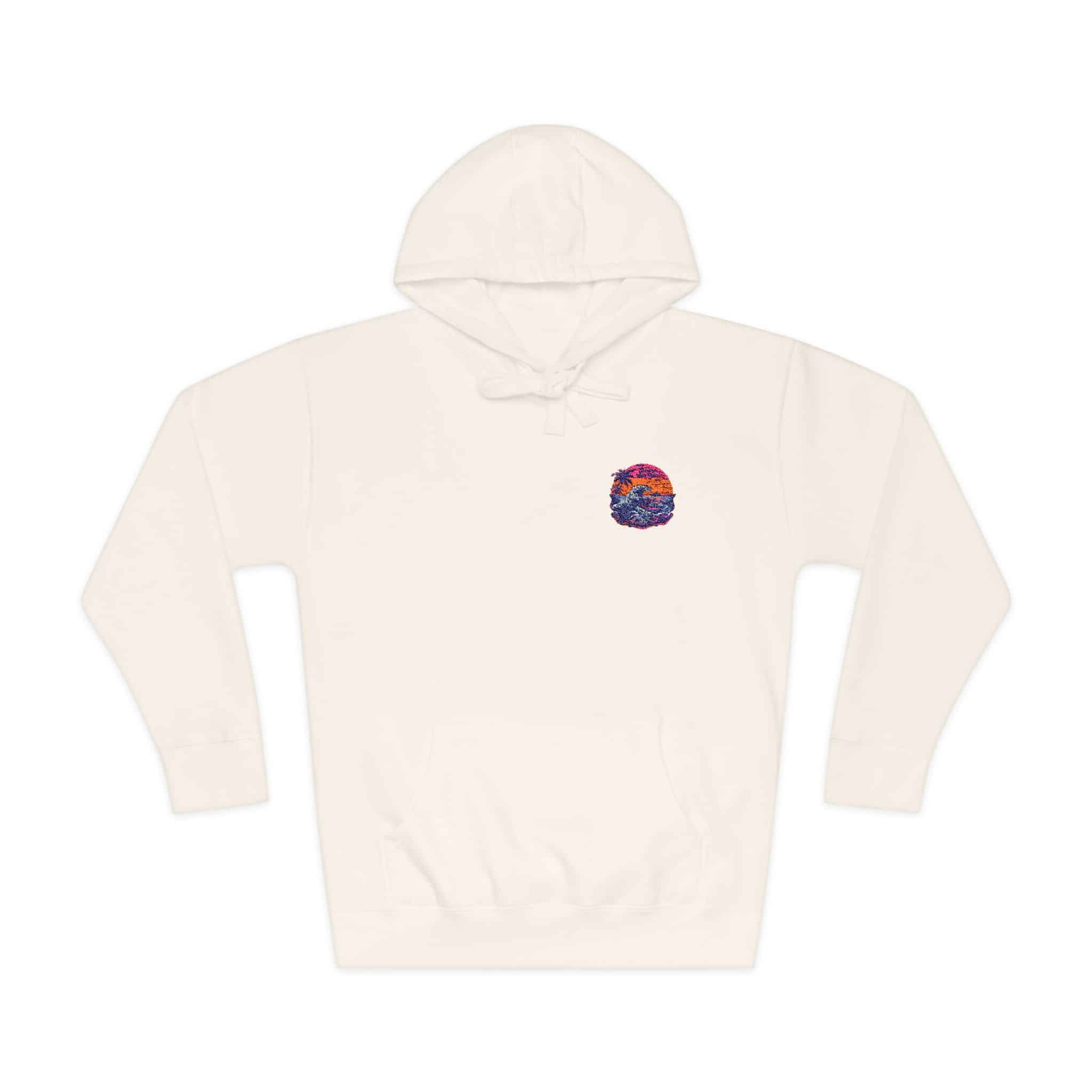 Vintage Vibes Crafting Timeless Retro Summer Tshirt Vector Illustrations Unisex Fleece Hoodie - Image 5