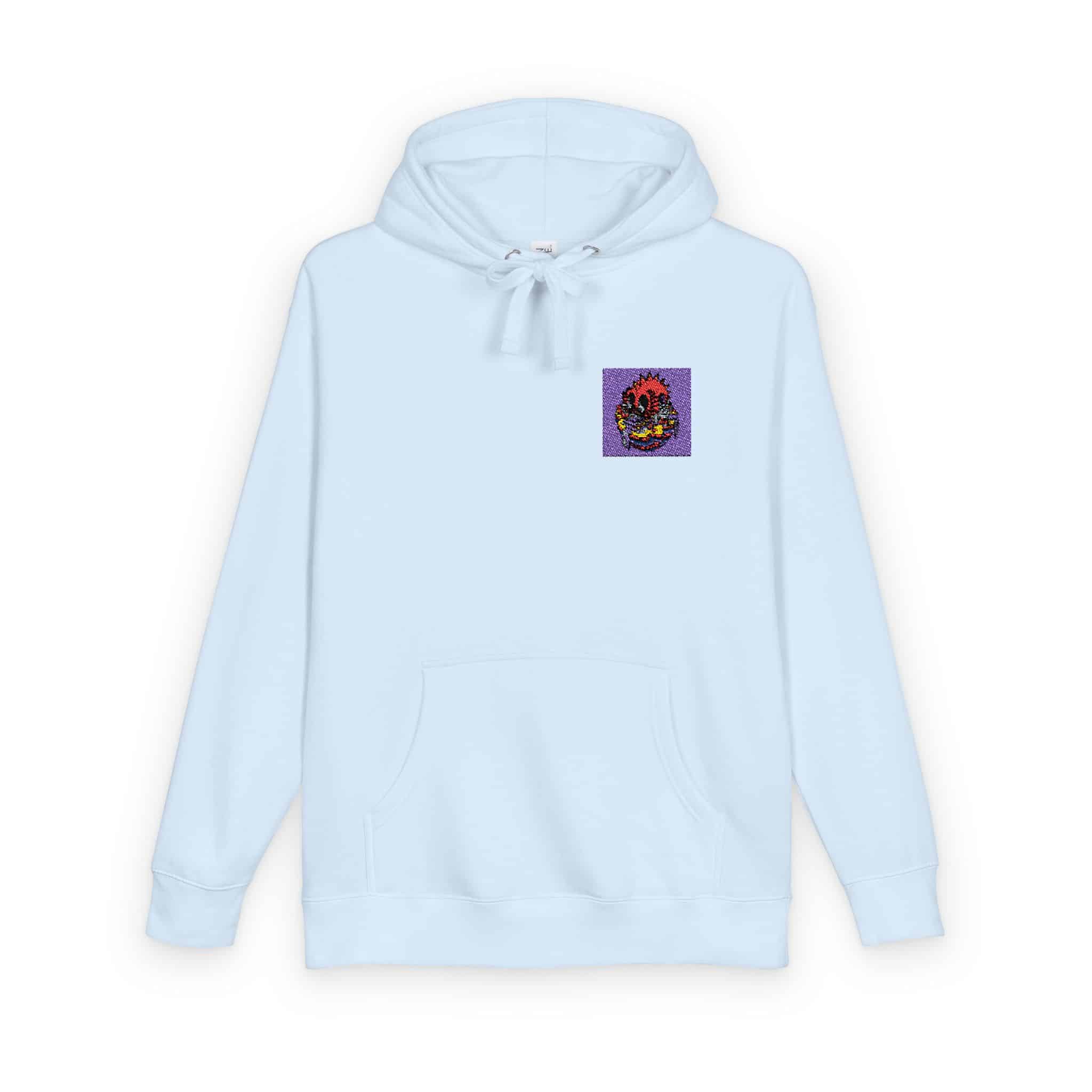 Psyskullrama Illustration Unisex Fleece Hoodie - Image 10