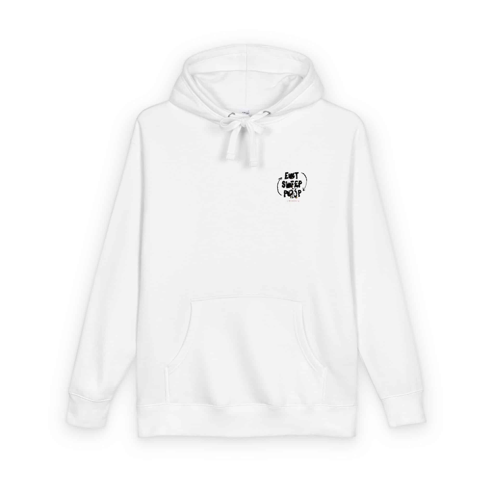 Eat Sleep Poop Unisex Fleece Hoodie - Image 2