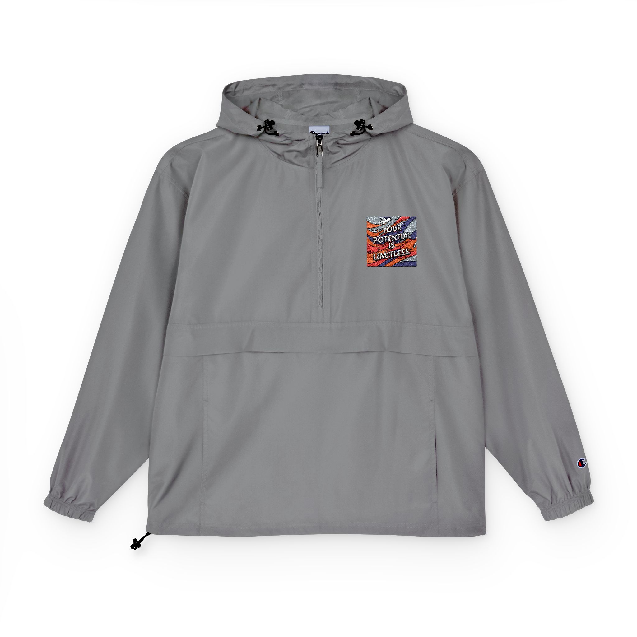 Your Potential Is Limitless Champion Unisex Packable Anorak Jacket - Image 9