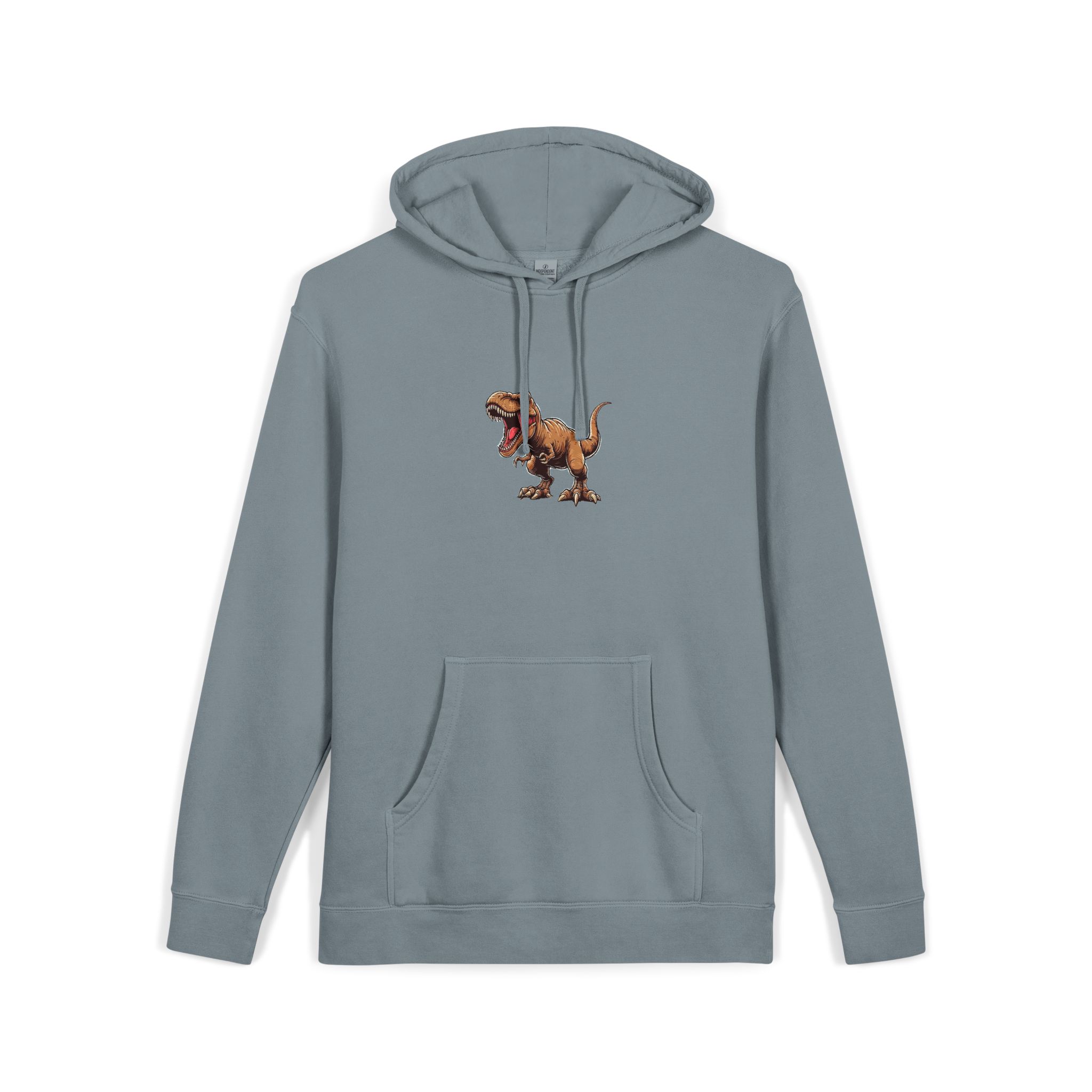 T Rex 1 Unisex Pigment Dyed Hoodie Embroidery - Image 23