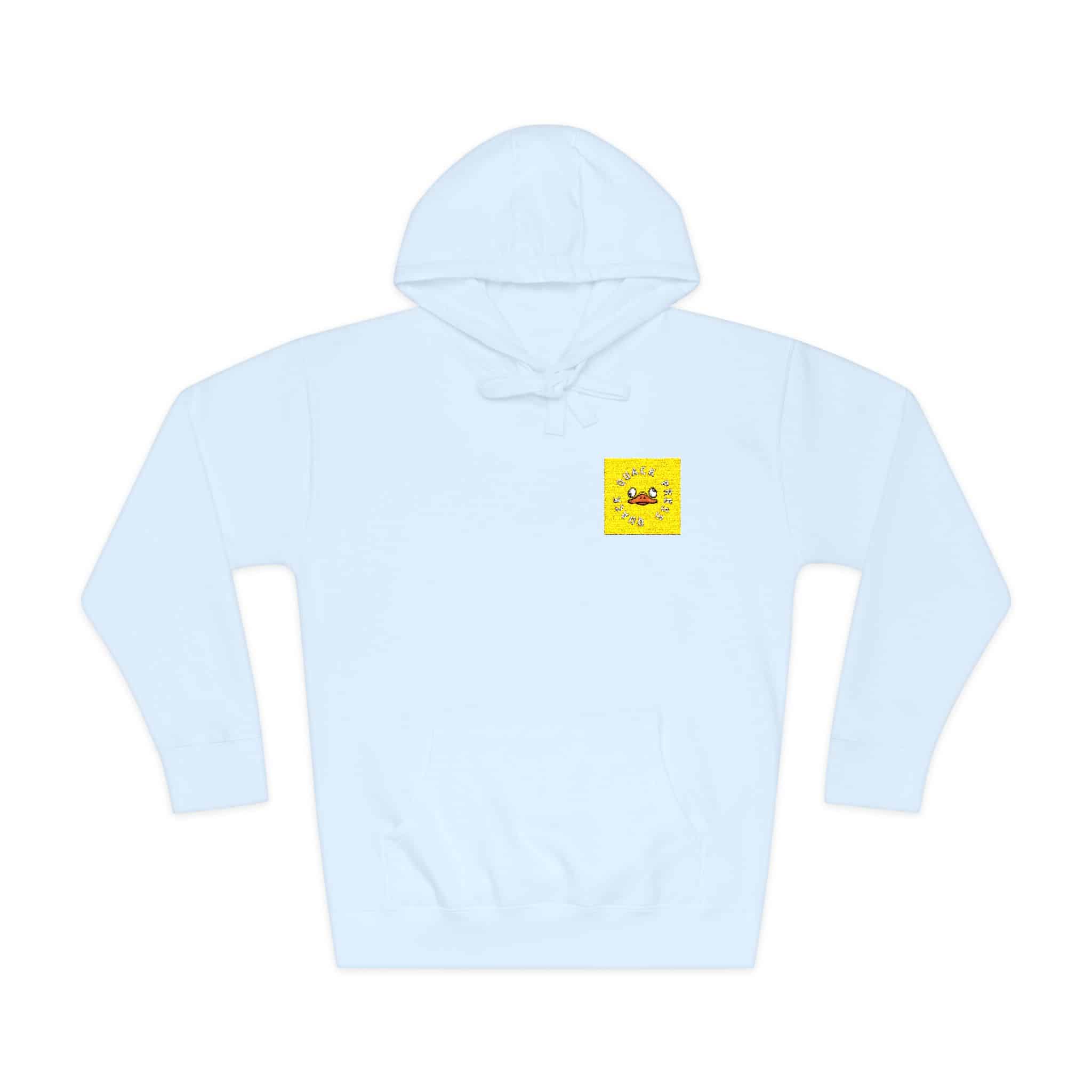 Quack Quack Press Publisher Logo Unisex Fleece Hoodie - Image 9