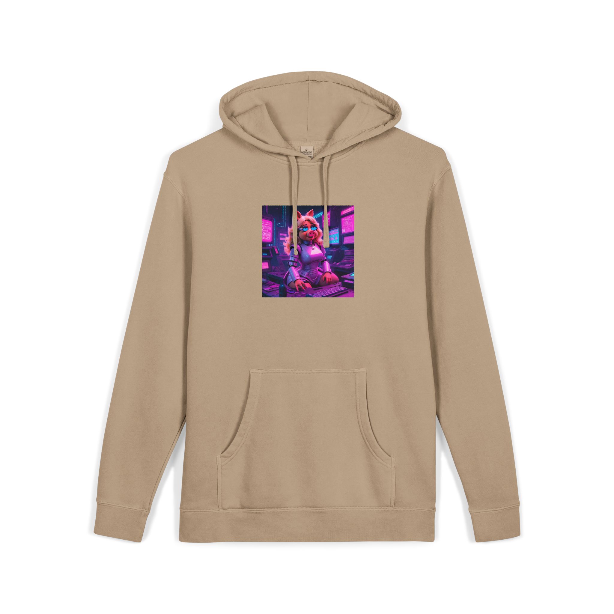 The Muppets V17 Unisex Pigment Dyed Hoodie Embroidery - Image 7