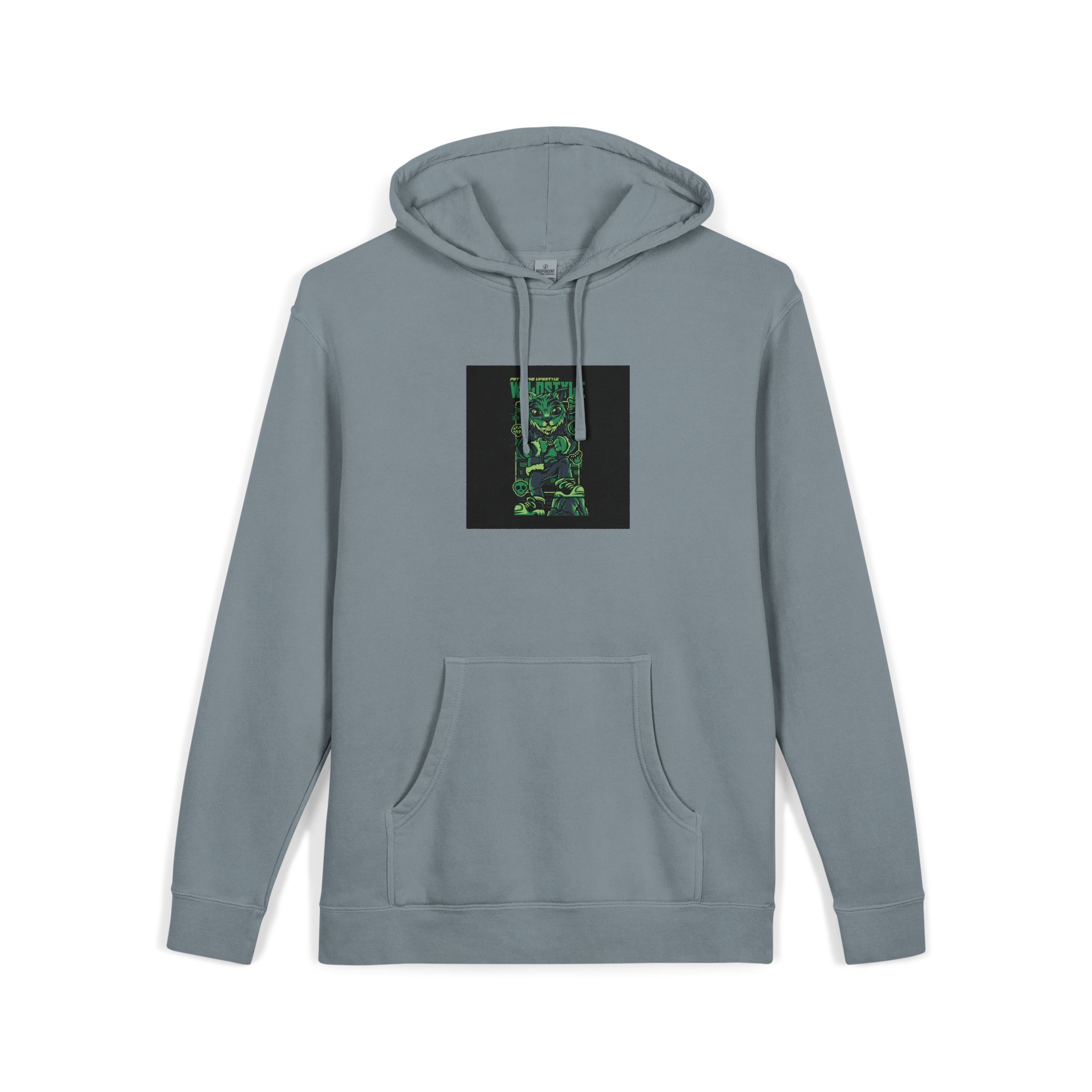 Wildstyle Unisex Pigment Dyed Hoodie Embroidery - Image 23